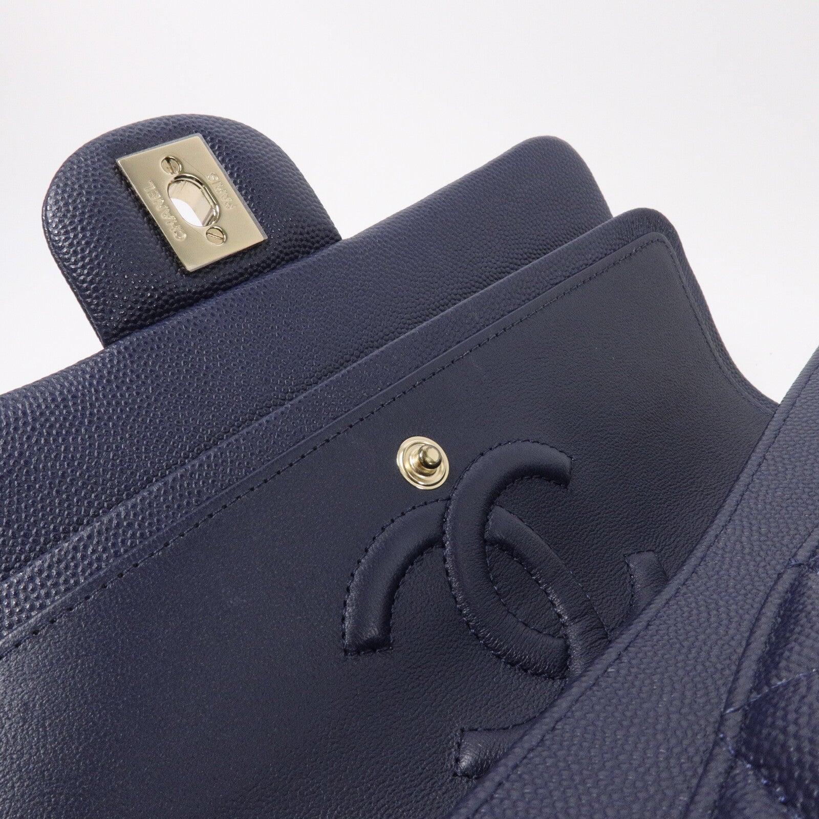 CHANEL 牛皮皮革Classic 23鏈帶肩背袋