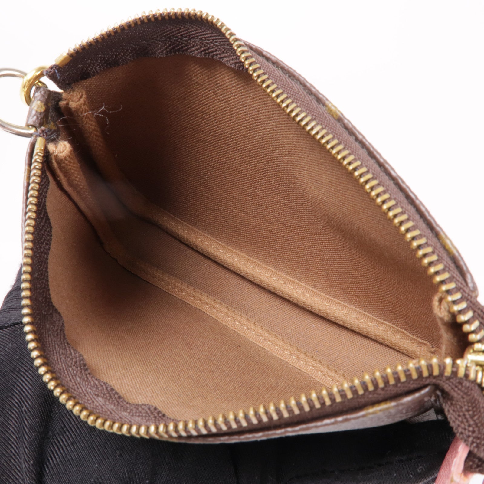 LOUIS VUITTON Monogram Pochette Accessoires金扣手挽袋