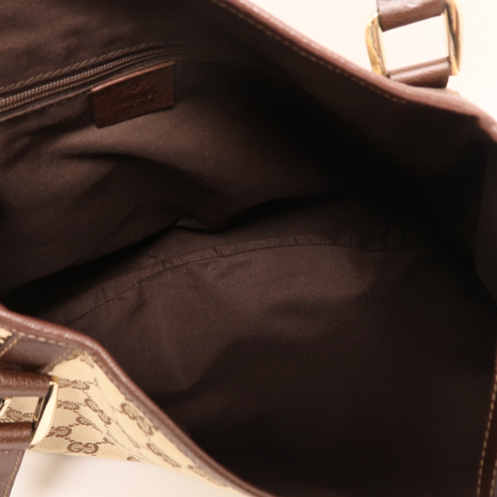 GUCCI 帆布Shoulder Bag金扣肩背袋