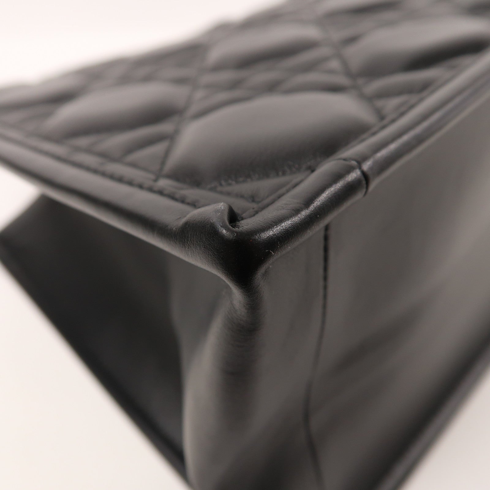 Dior 牛皮皮革Book Tote Medium金扣手挽肩背兩用袋