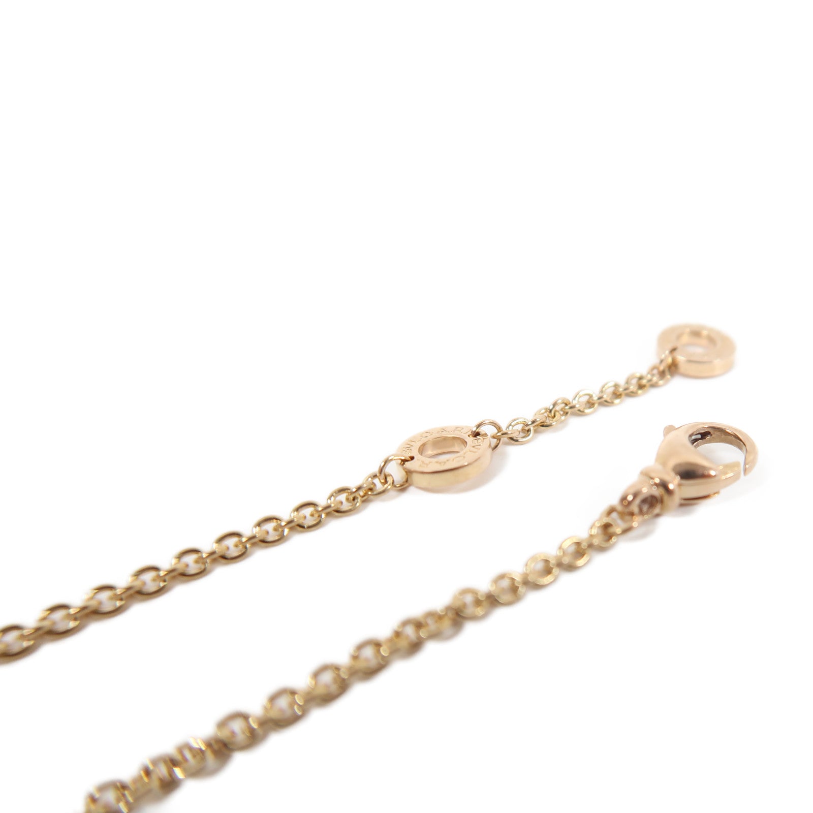BVLGARI 18K黃金/玫瑰金Roman Sorbet Necklace項鍊