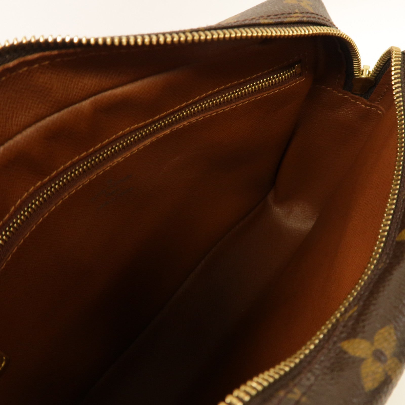 LOUIS VUITTON Monogram Trocadero 30金扣肩背袋啡色