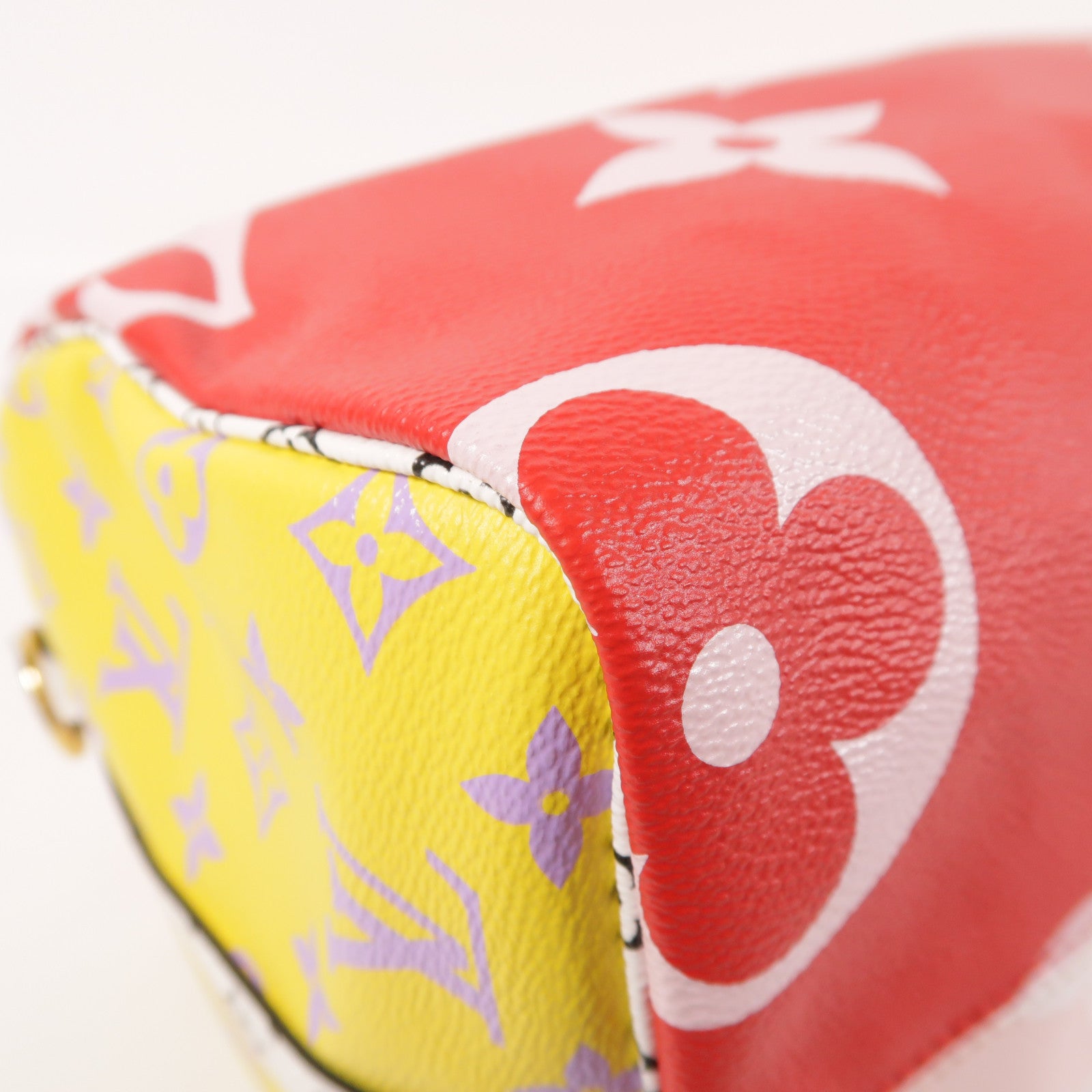 LOUIS VUITTON Monogram Giant Speedy Bandouliere 30金扣手挽肩背兩用袋
