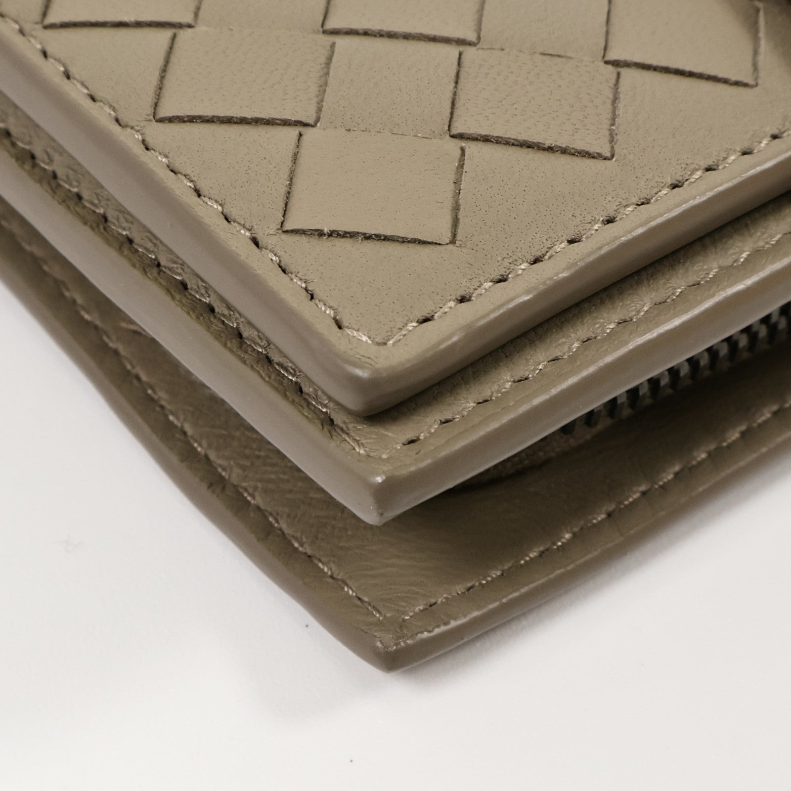 BOTTEGA VENETA 羊皮皮革Fold Wallet錢包