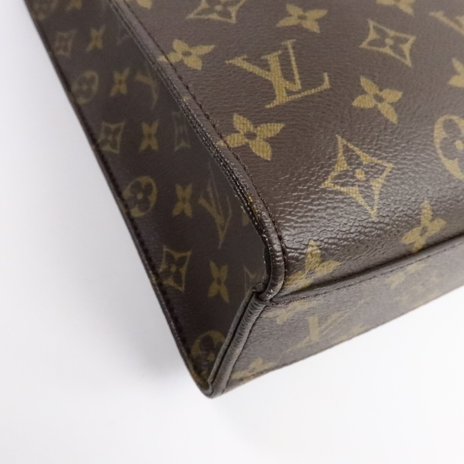 LOUIS VUITTON Monogram Sac Plat PM手挽肩背兩用袋