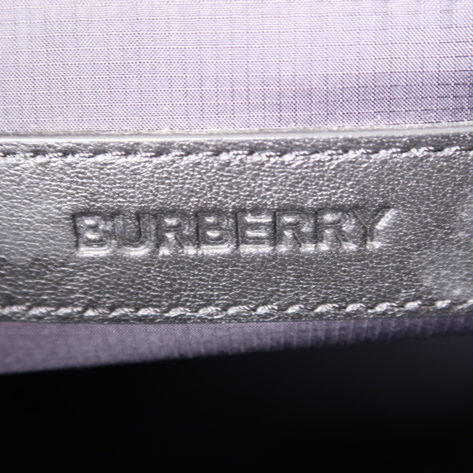 BURBERRY 尼龍2 Way Shoulder Bag銀扣手挽肩背兩用袋黑色