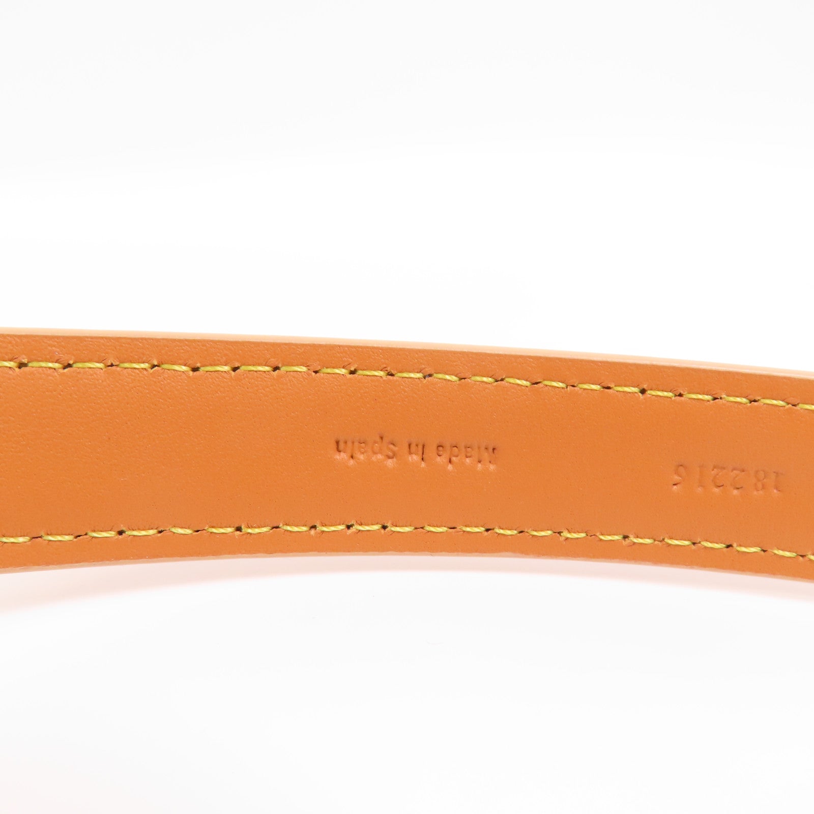 LOEWE 牛皮皮革Belt金扣皮帶