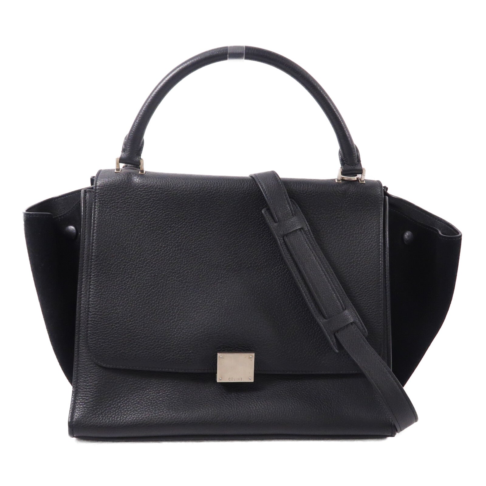 CELINE 牛皮皮革Trapeze Medium肩背袋