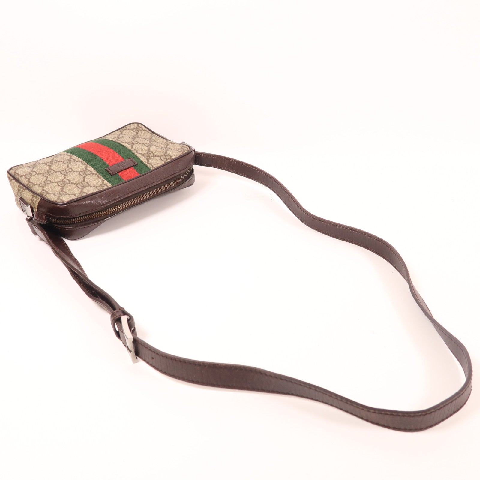 GUCCI 塗層帆布Shoulder Bag肩背袋