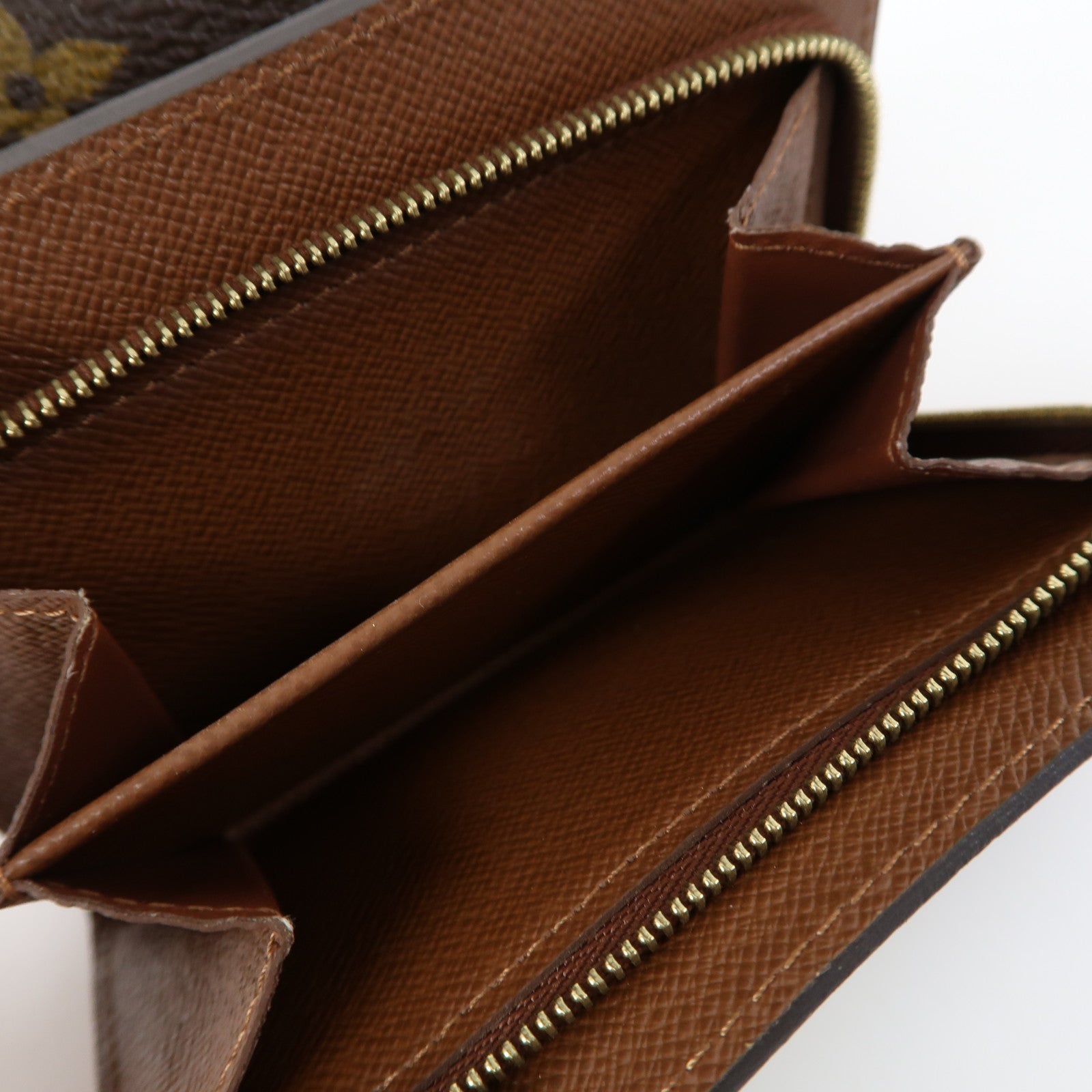 LOUIS VUITTON 【激減優惠】Monogram Wallet金扣錢包啡色