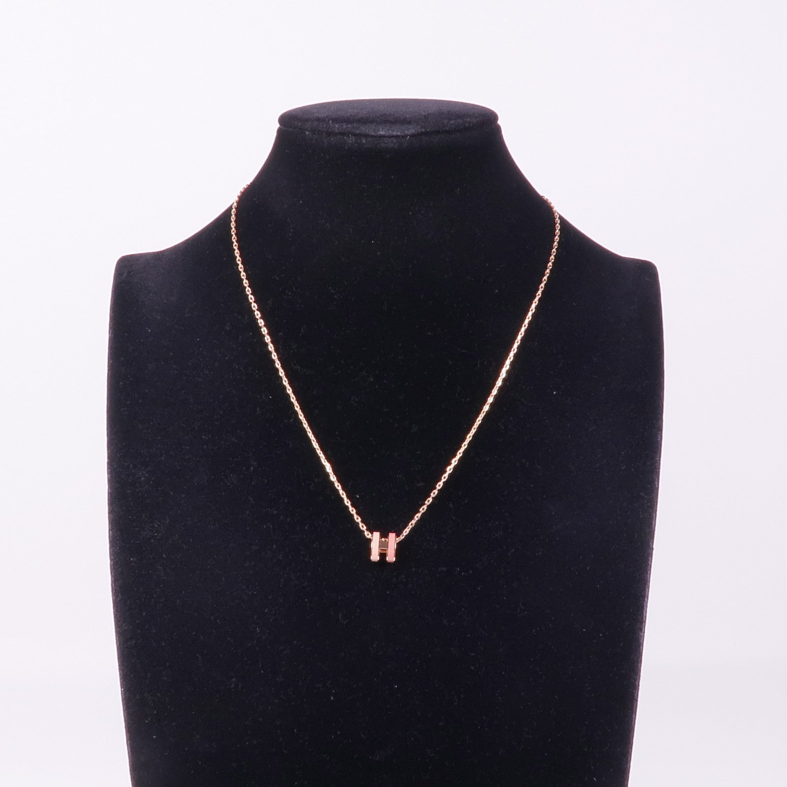 HERMES 金屬Mini Pop H項鍊