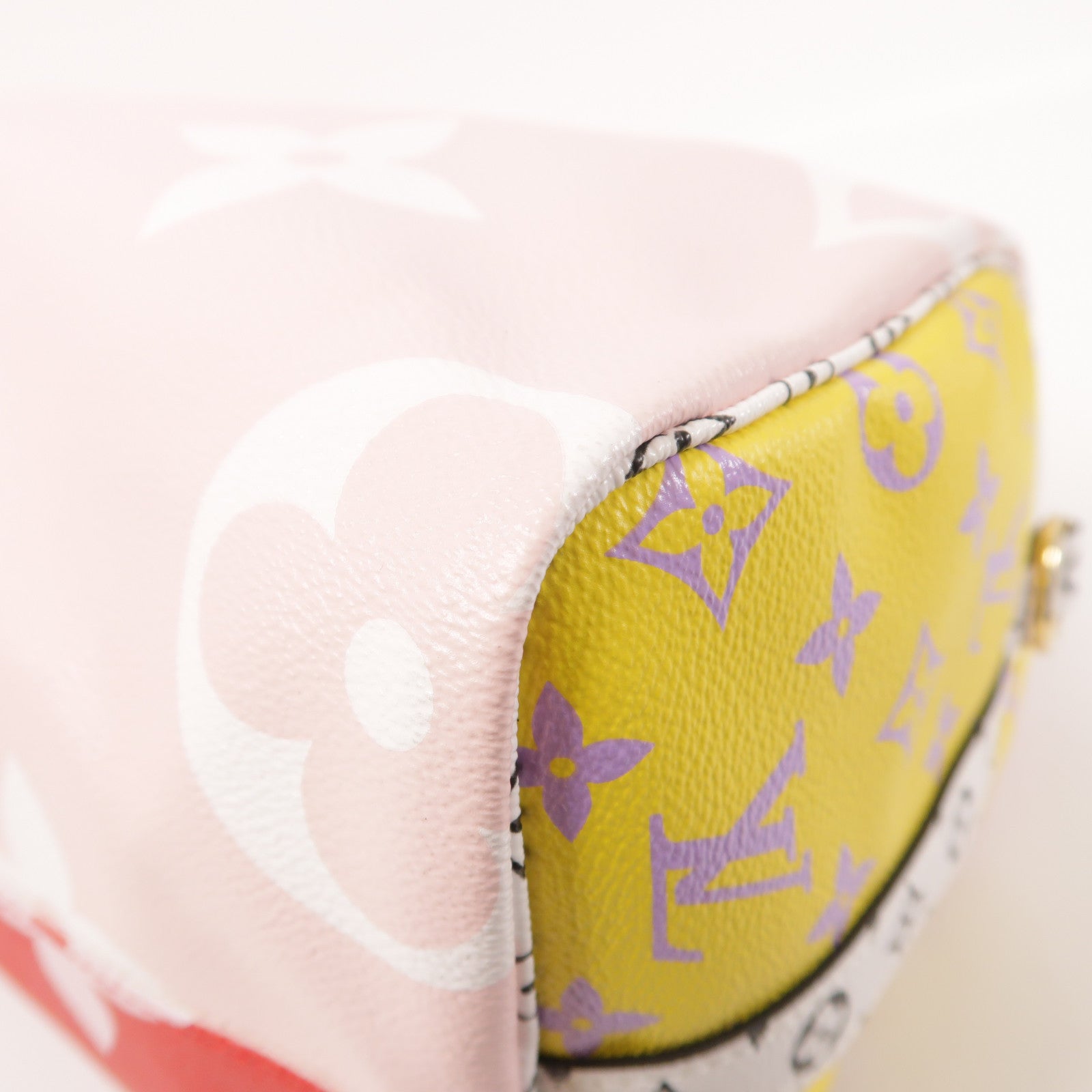 LOUIS VUITTON Monogram Giant Speedy Bandouliere 30金扣手挽肩背兩用袋