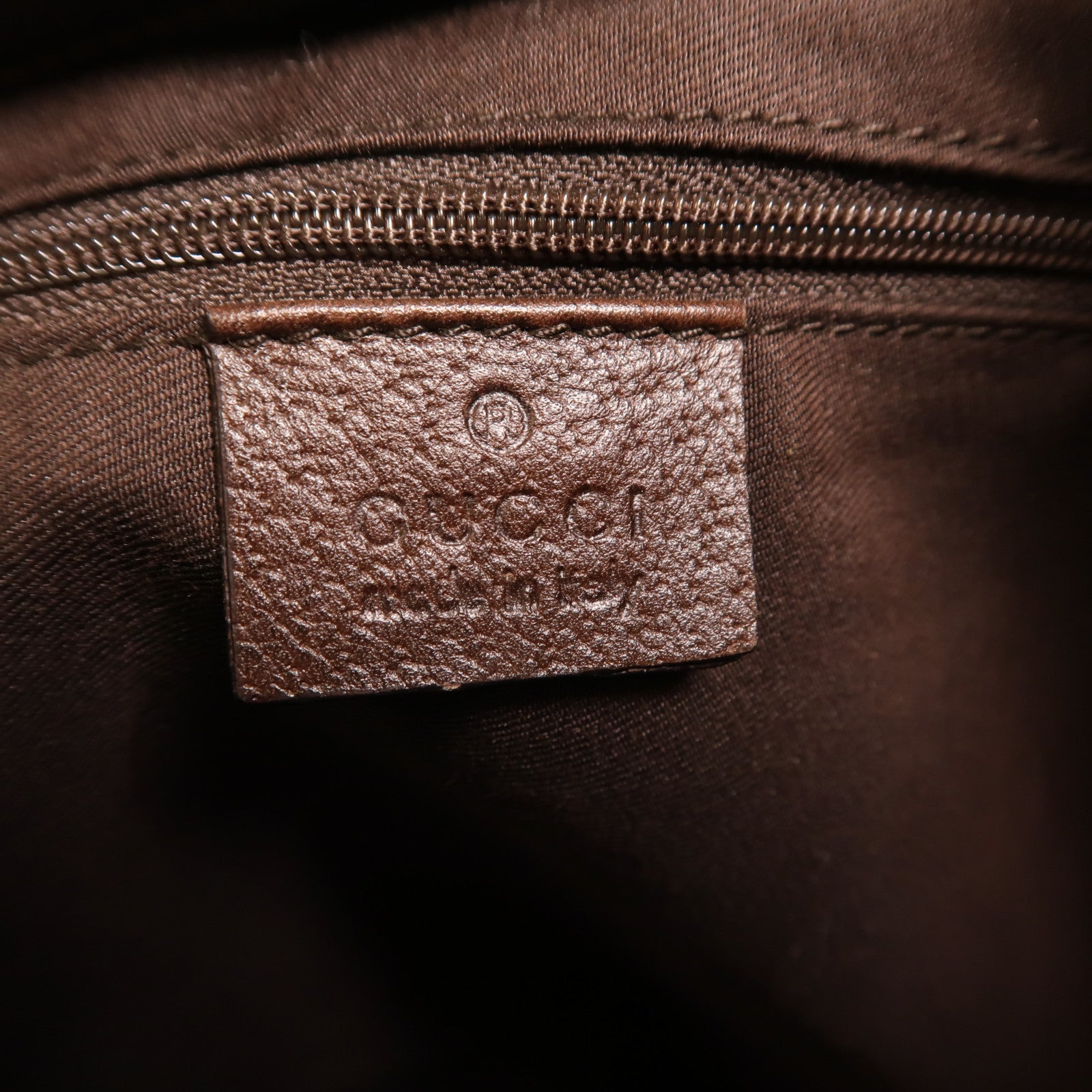 GUCCI 帆布Shoulder Bag金扣肩背袋