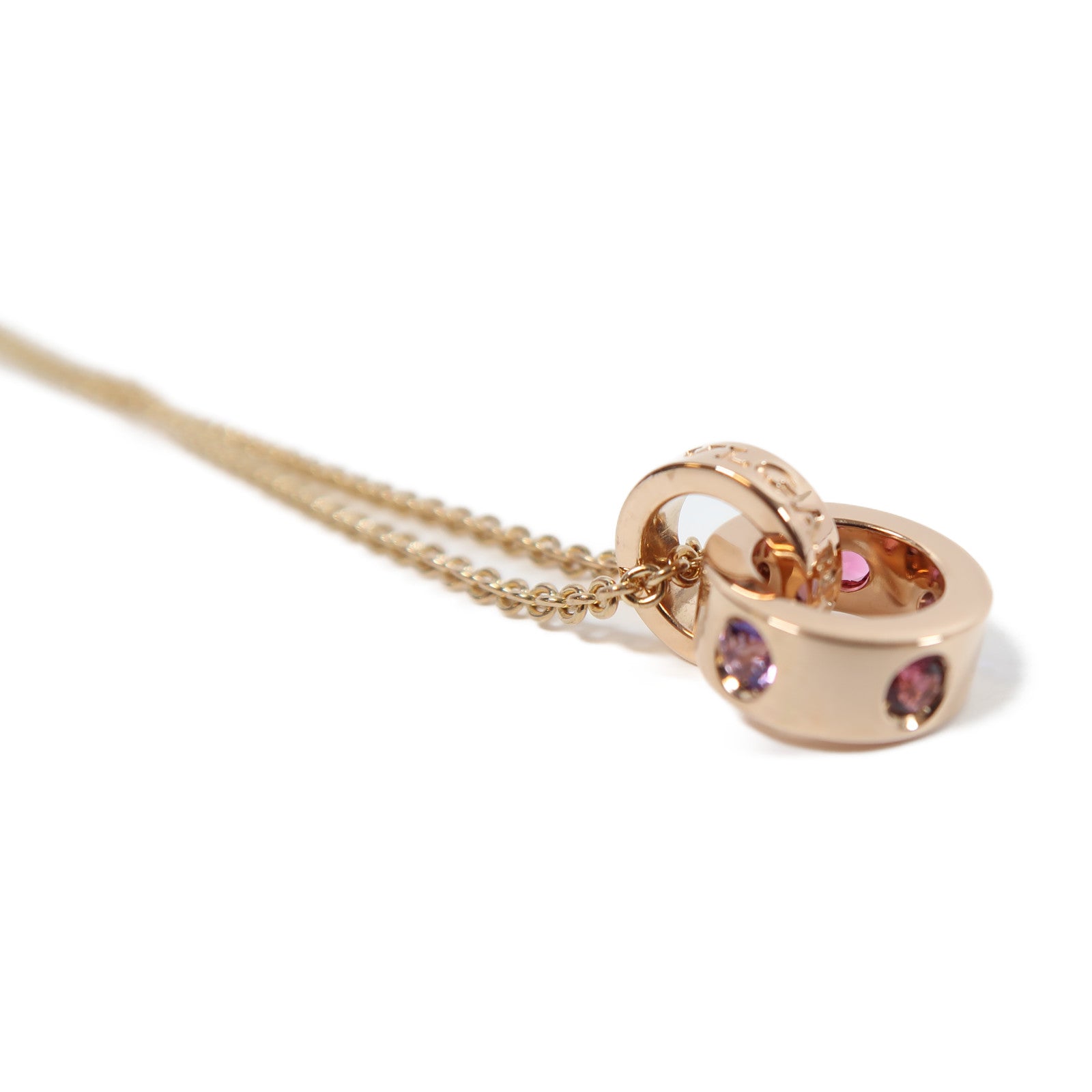 BVLGARI 18K黃金/玫瑰金Roman Sorbet Necklace項鍊