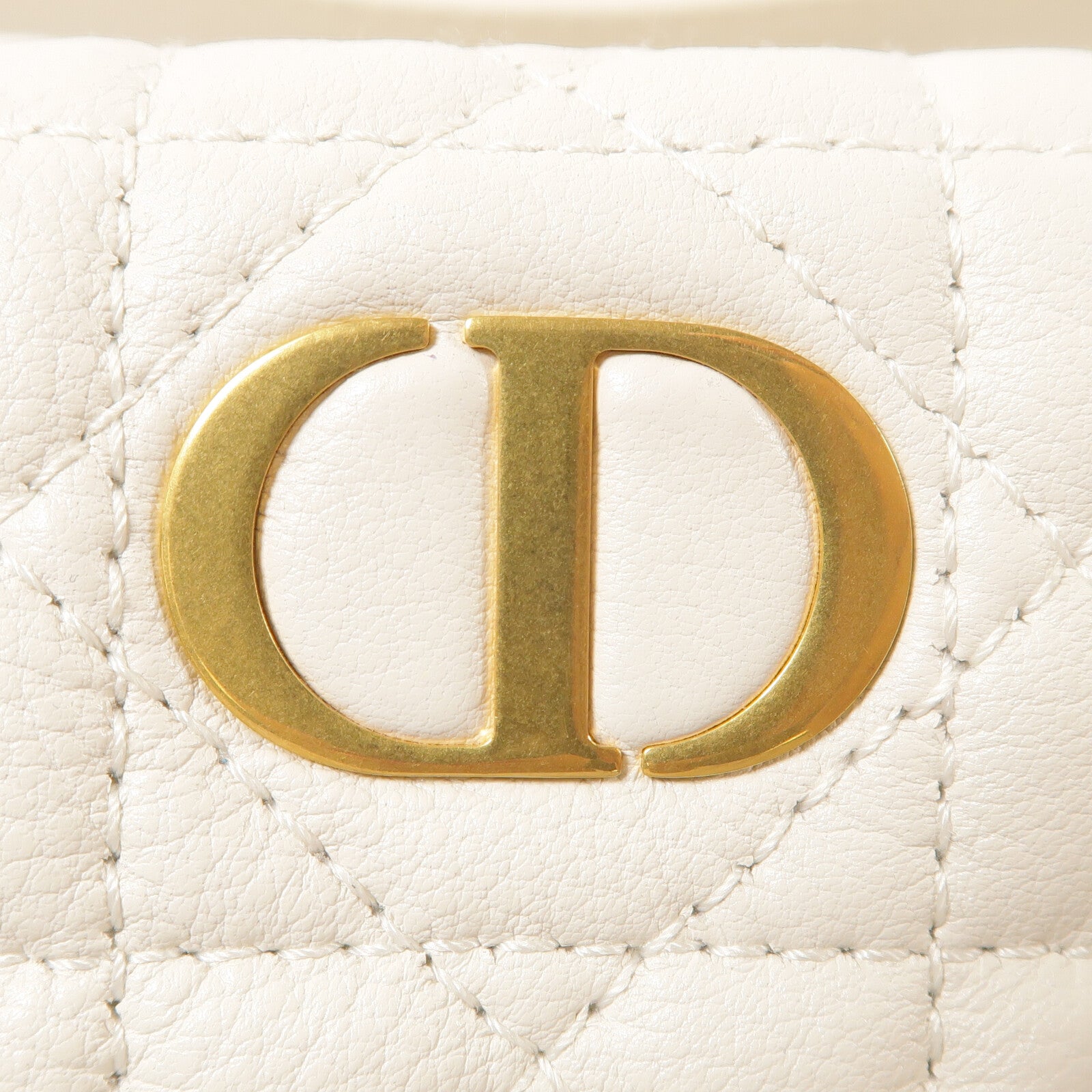Dior 牛皮皮革Mini Caro D-Cosy鏈帶手挽肩背兩用袋