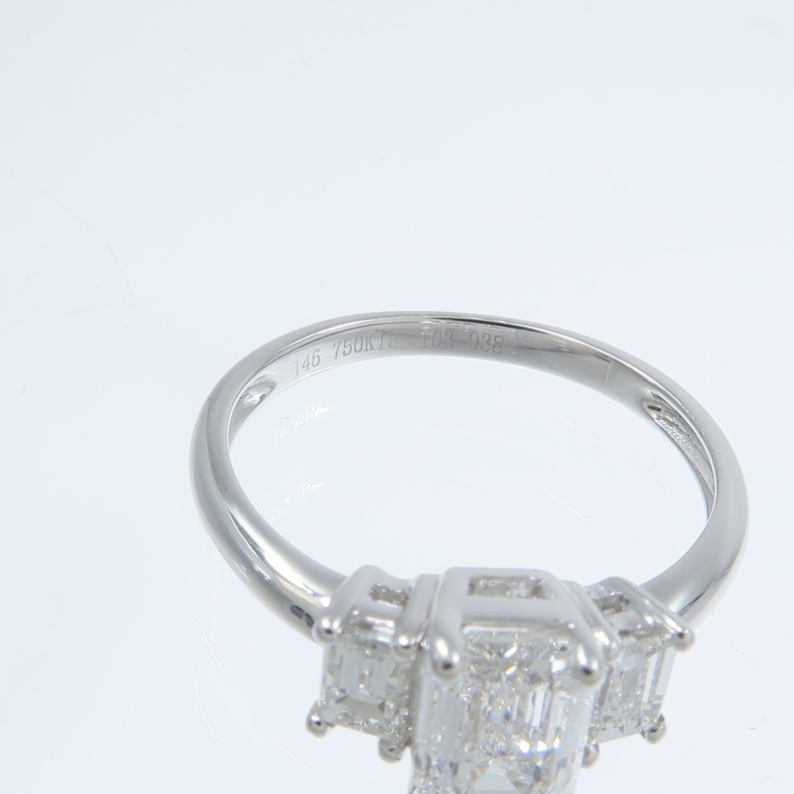 JEWELRY 18K白金Diamond Ring鑽石戒指