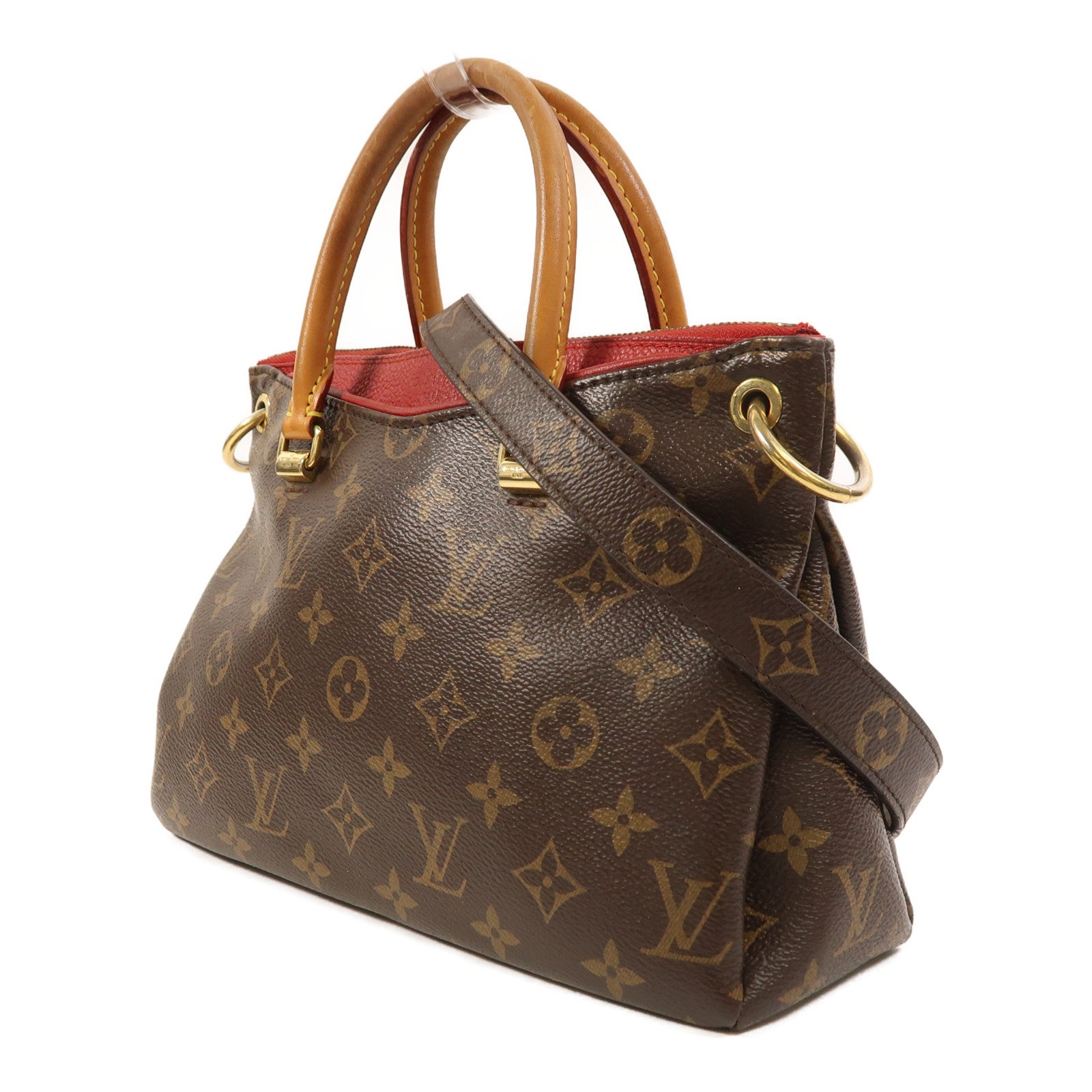 LOUIS VUITTON 【激減優惠】Monogram Pallas BB金扣手挽肩背兩用袋