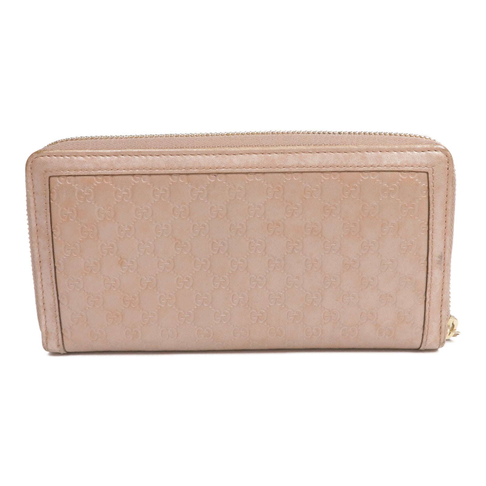 GUCCI 【激減優惠】牛皮皮革Long Wallet金扣長錢包