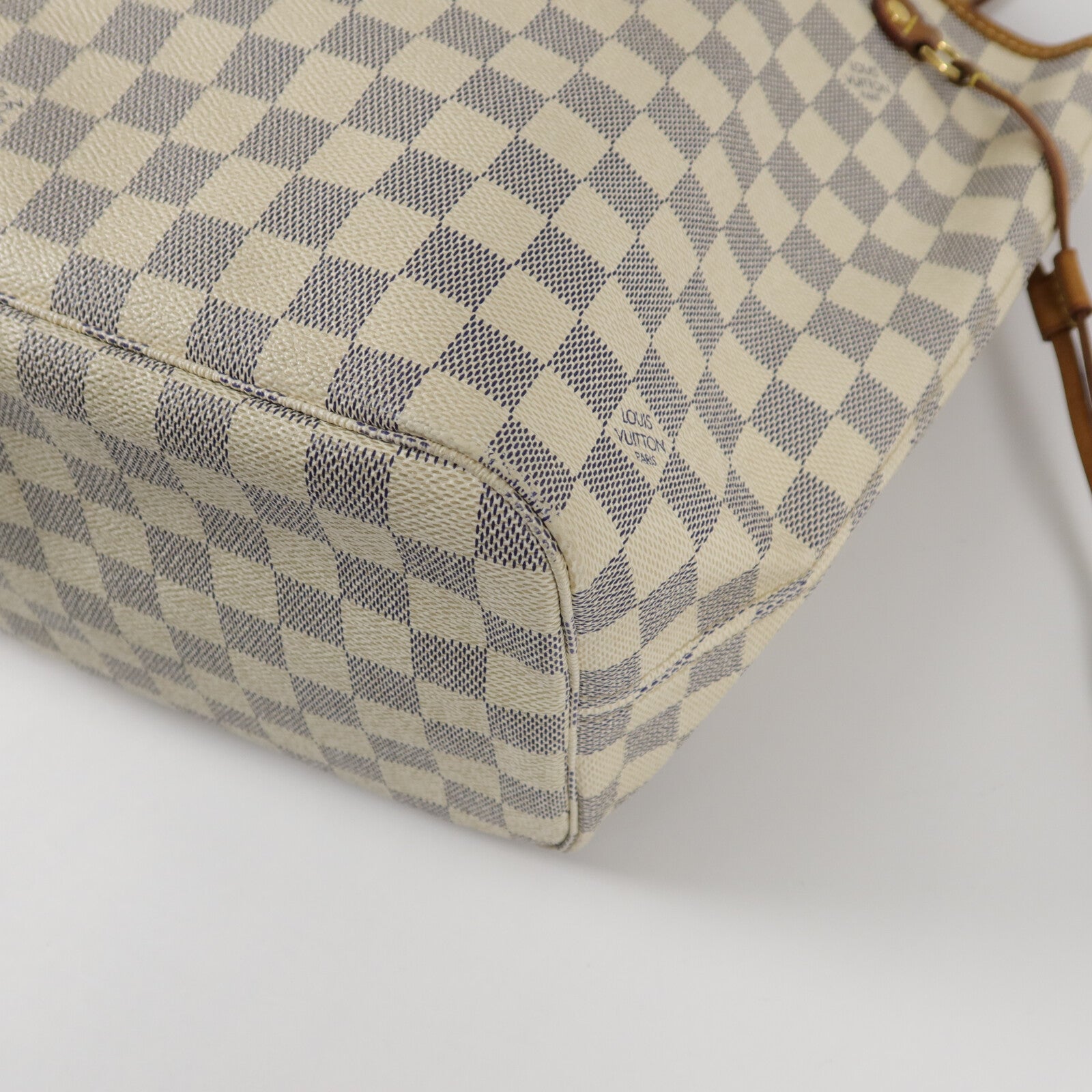 LOUIS VUITTON Damier Neverfull MM手挽袋