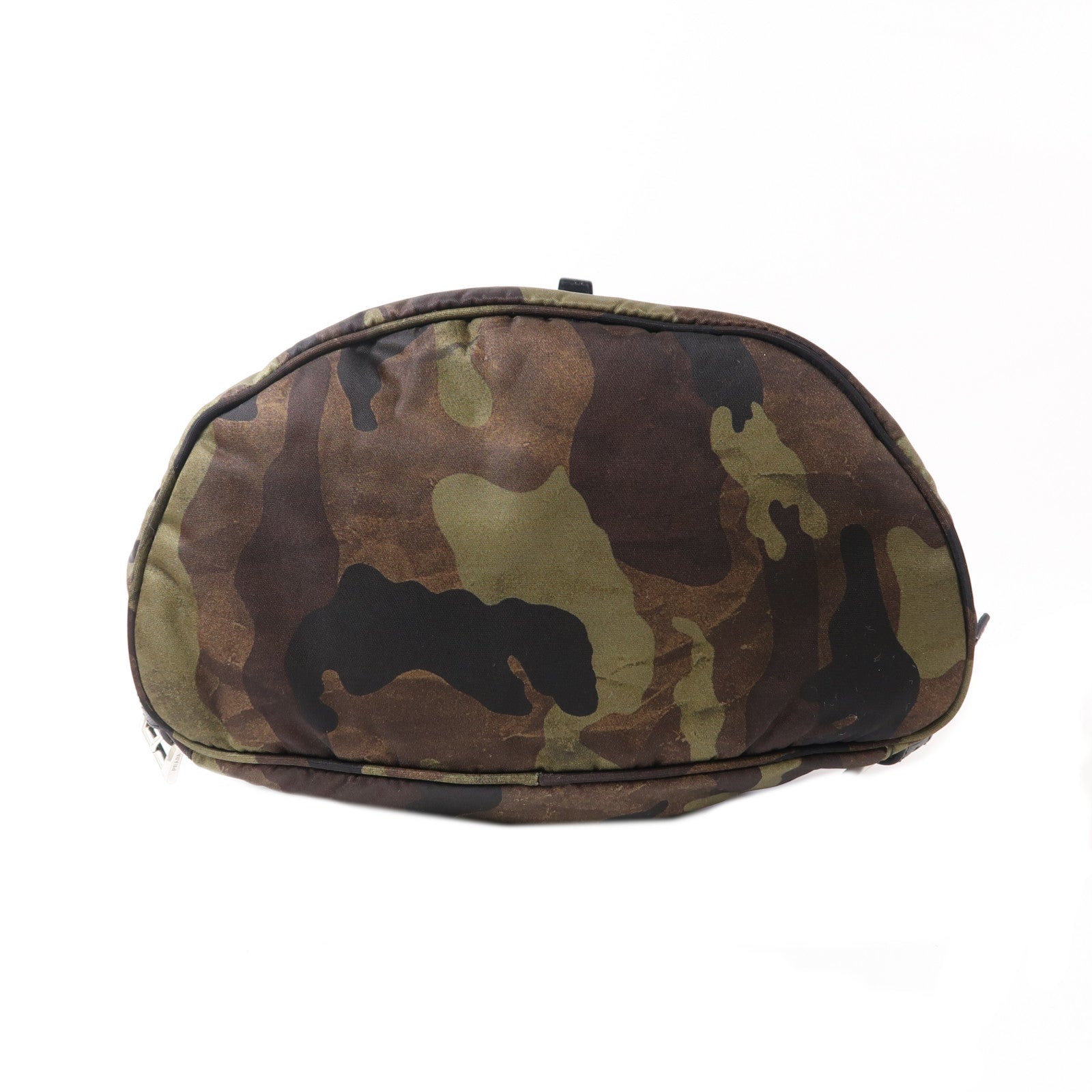 PRADA 尼龍Rucksack銀扣背包