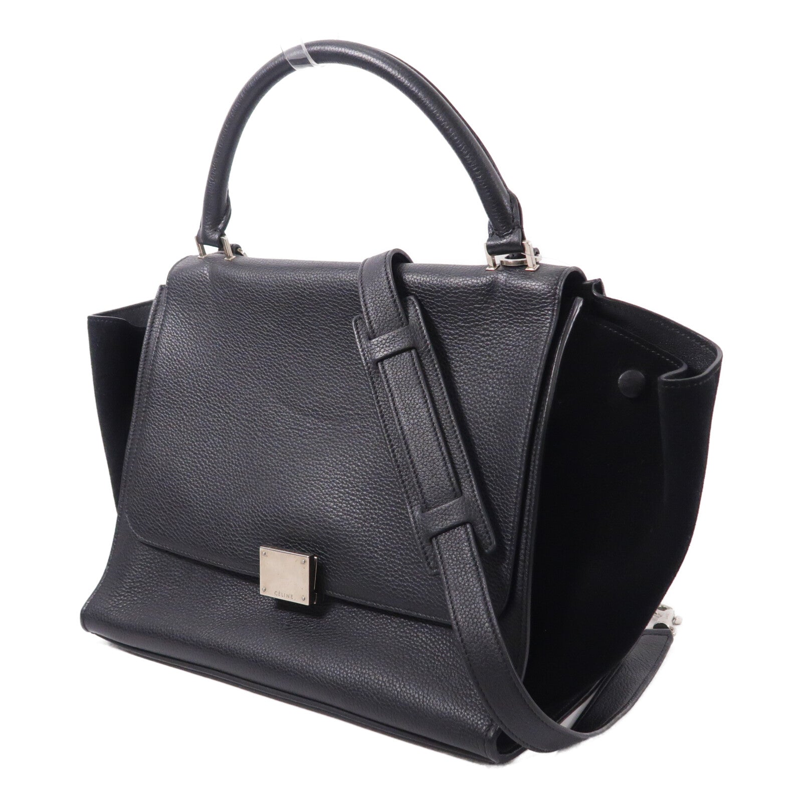 CELINE 牛皮皮革Trapeze Medium肩背袋