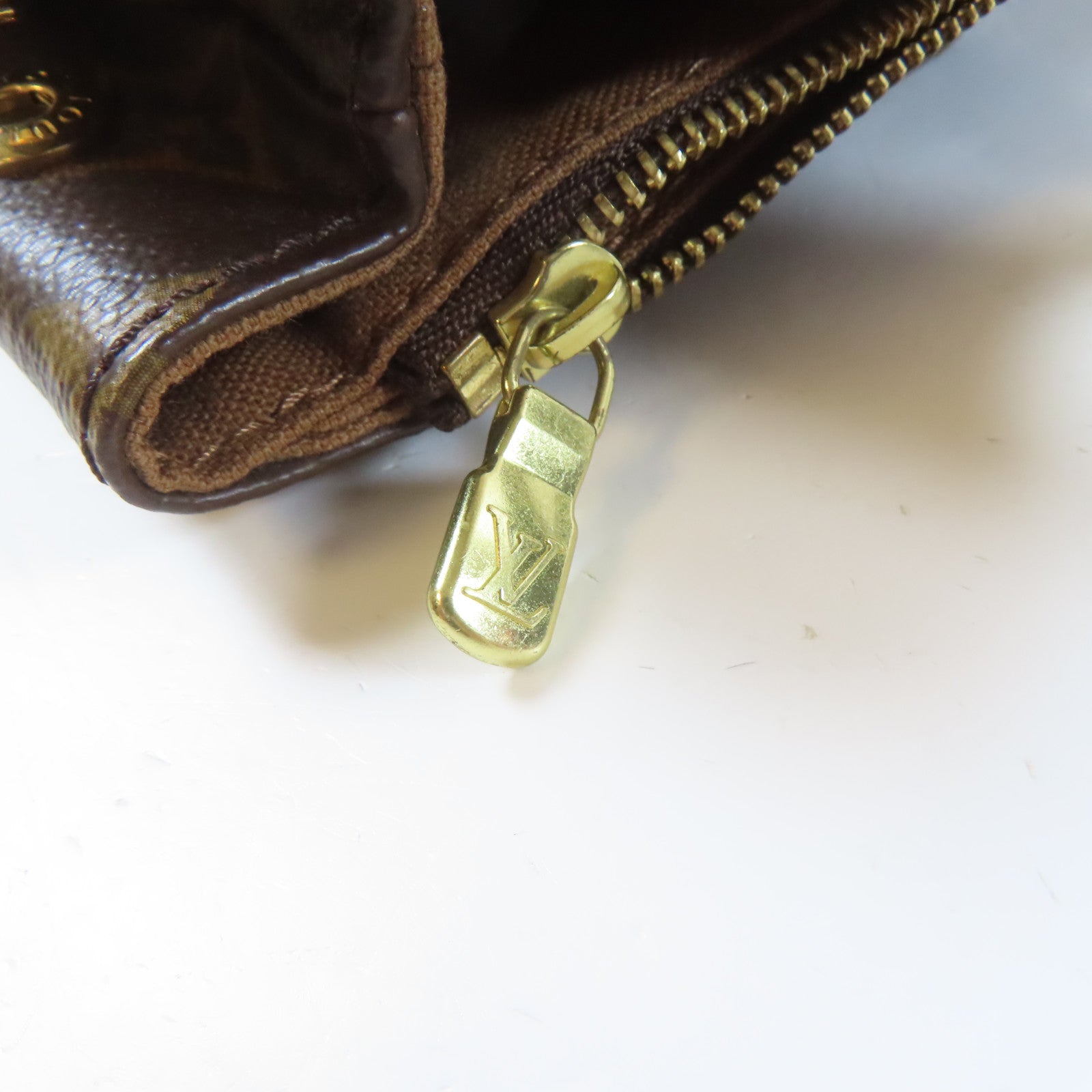 LOUIS VUITTON 【激減優惠】Monogram Cabas Beaubourg金扣肩背袋啡色
