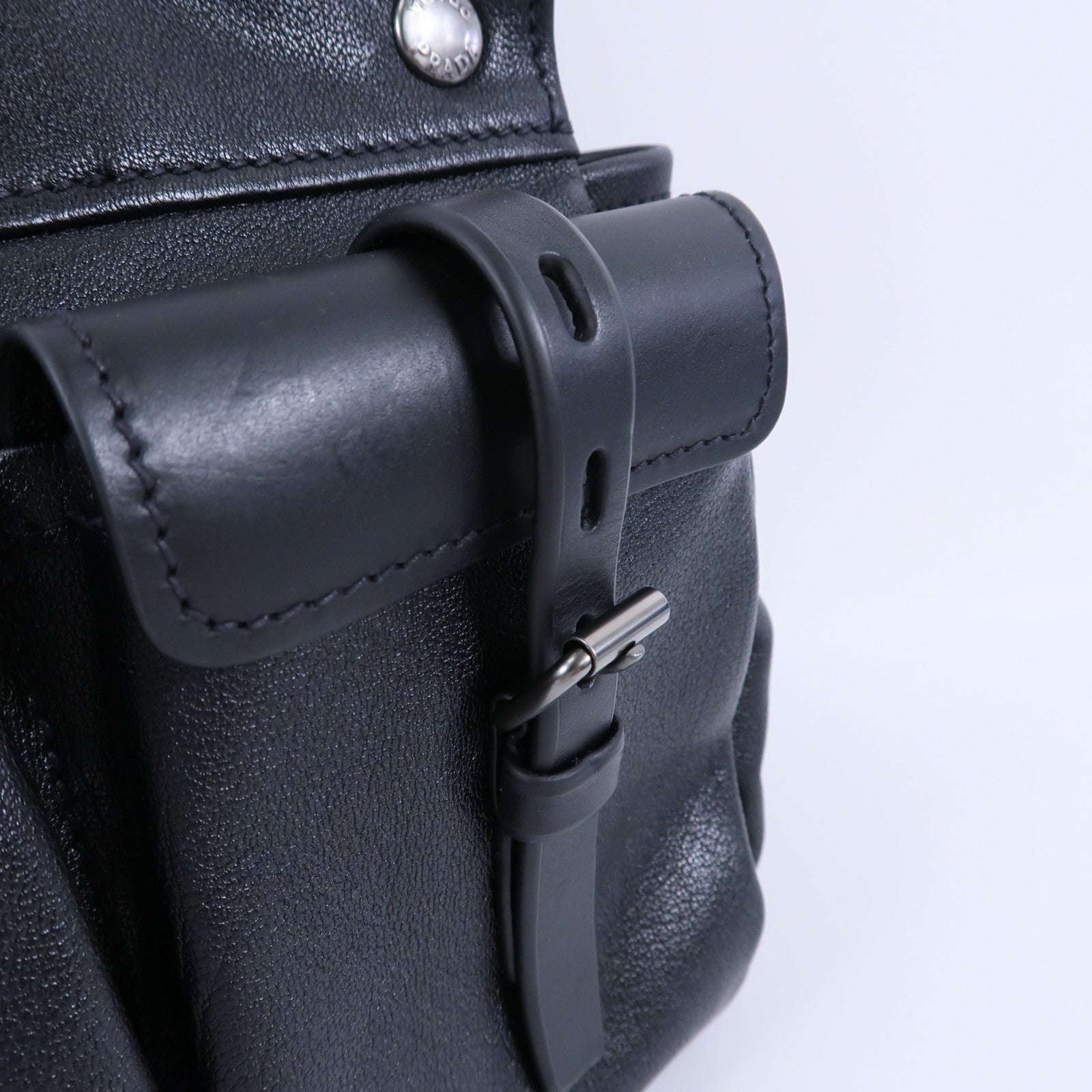 PRADA 牛皮皮革Route Large Tote肩背袋