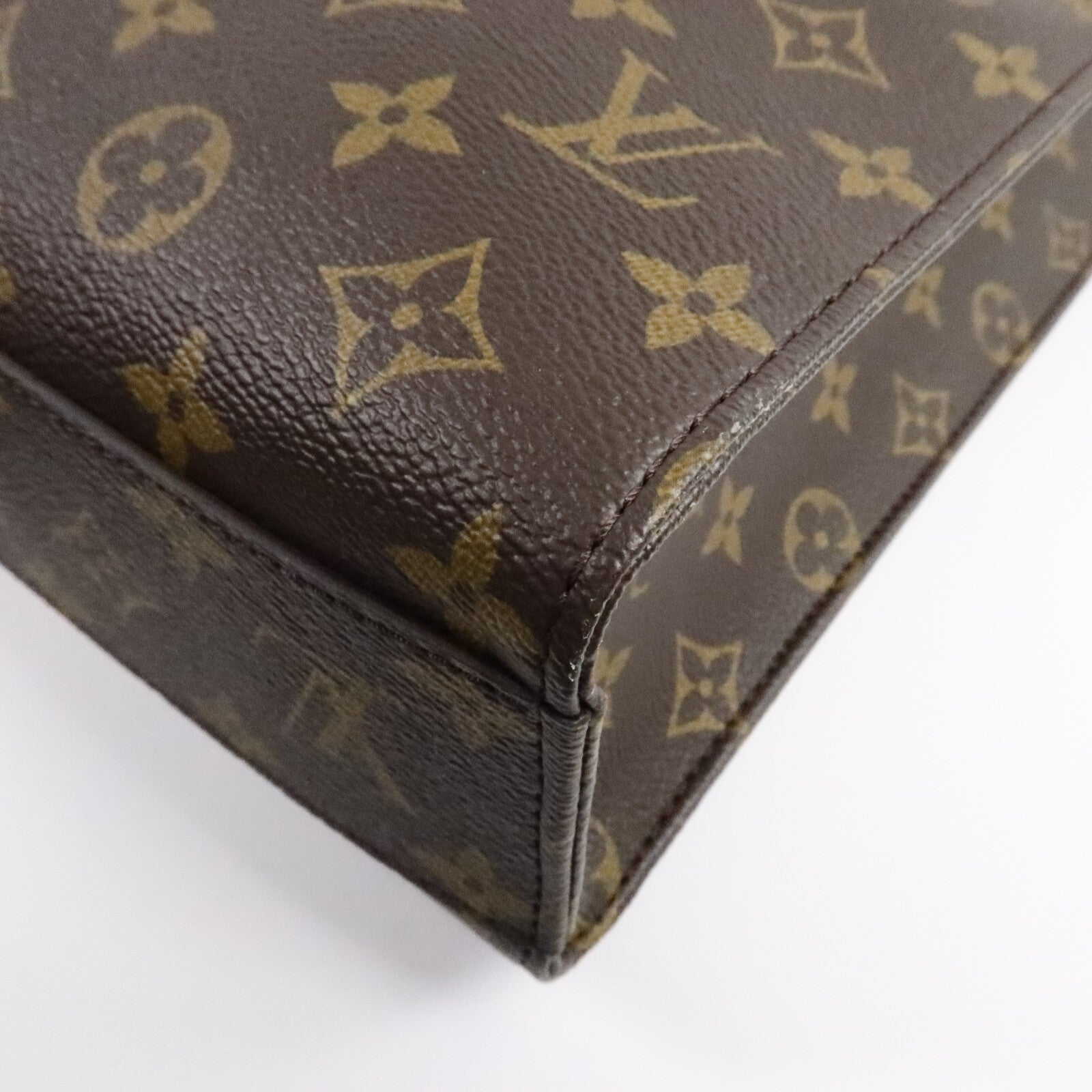LOUIS VUITTON Monogram Sac Plat PM手挽肩背兩用袋