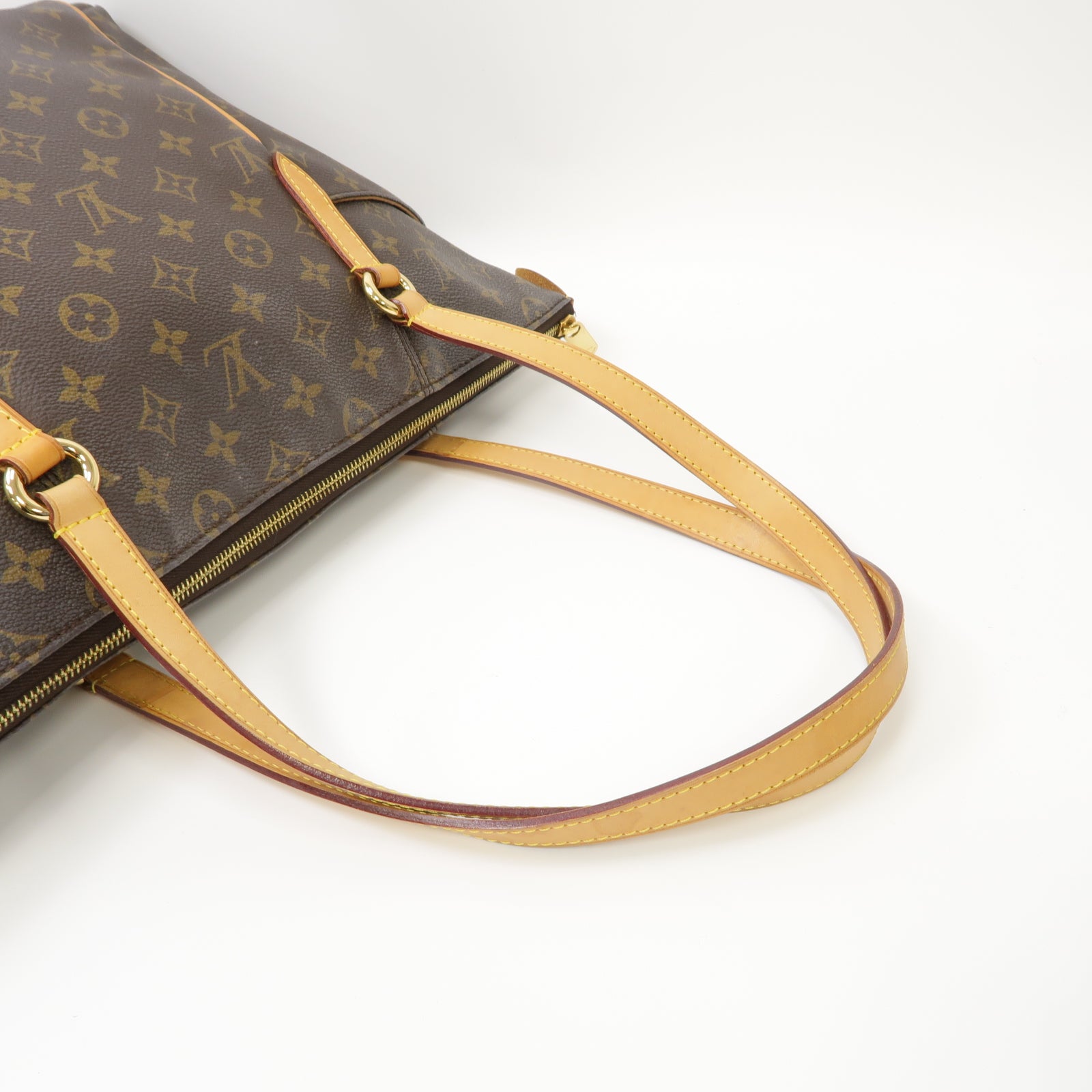 LOUIS VUITTON Monogram Totally GM金扣肩背袋啡色