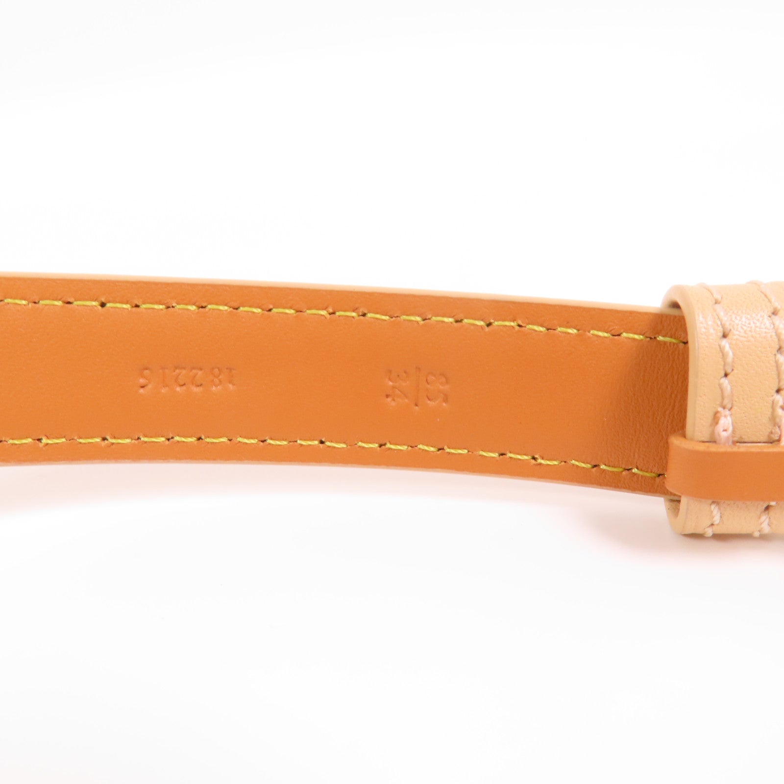 LOEWE 牛皮皮革Belt金扣皮帶