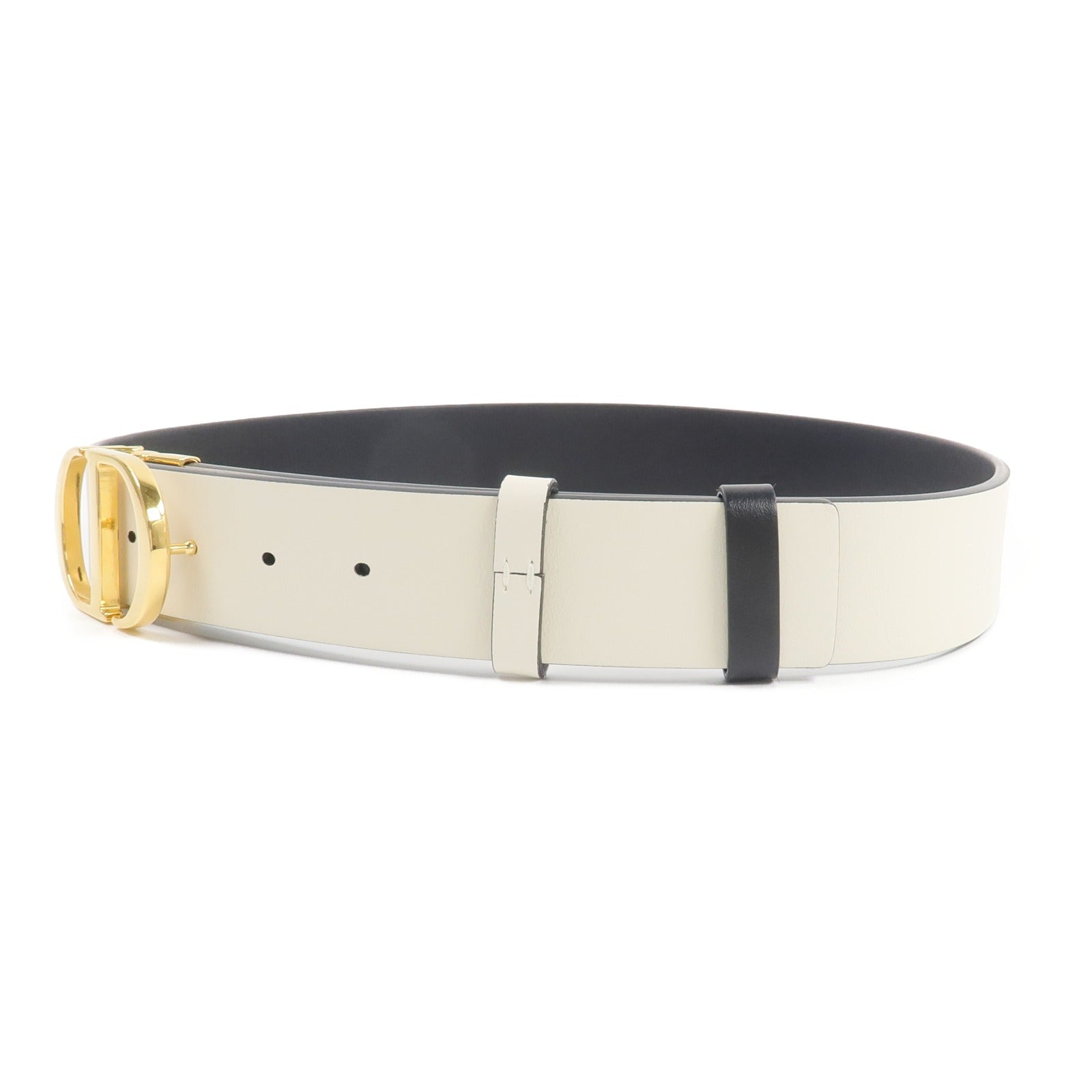 Dior 牛皮皮革30 Montaigne Reversible Belt皮帶