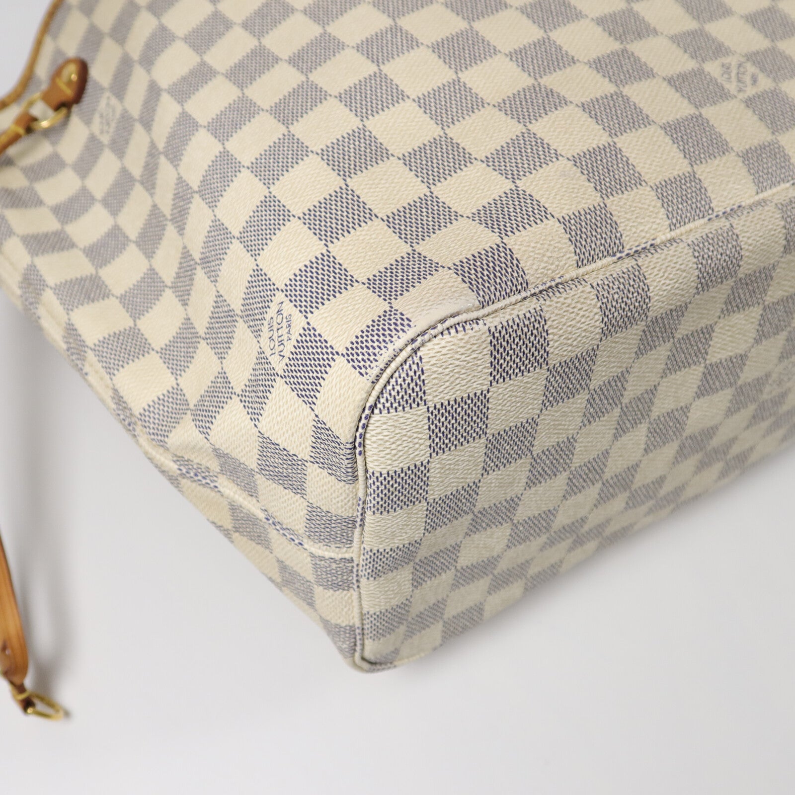 LOUIS VUITTON Damier Neverfull MM手挽袋