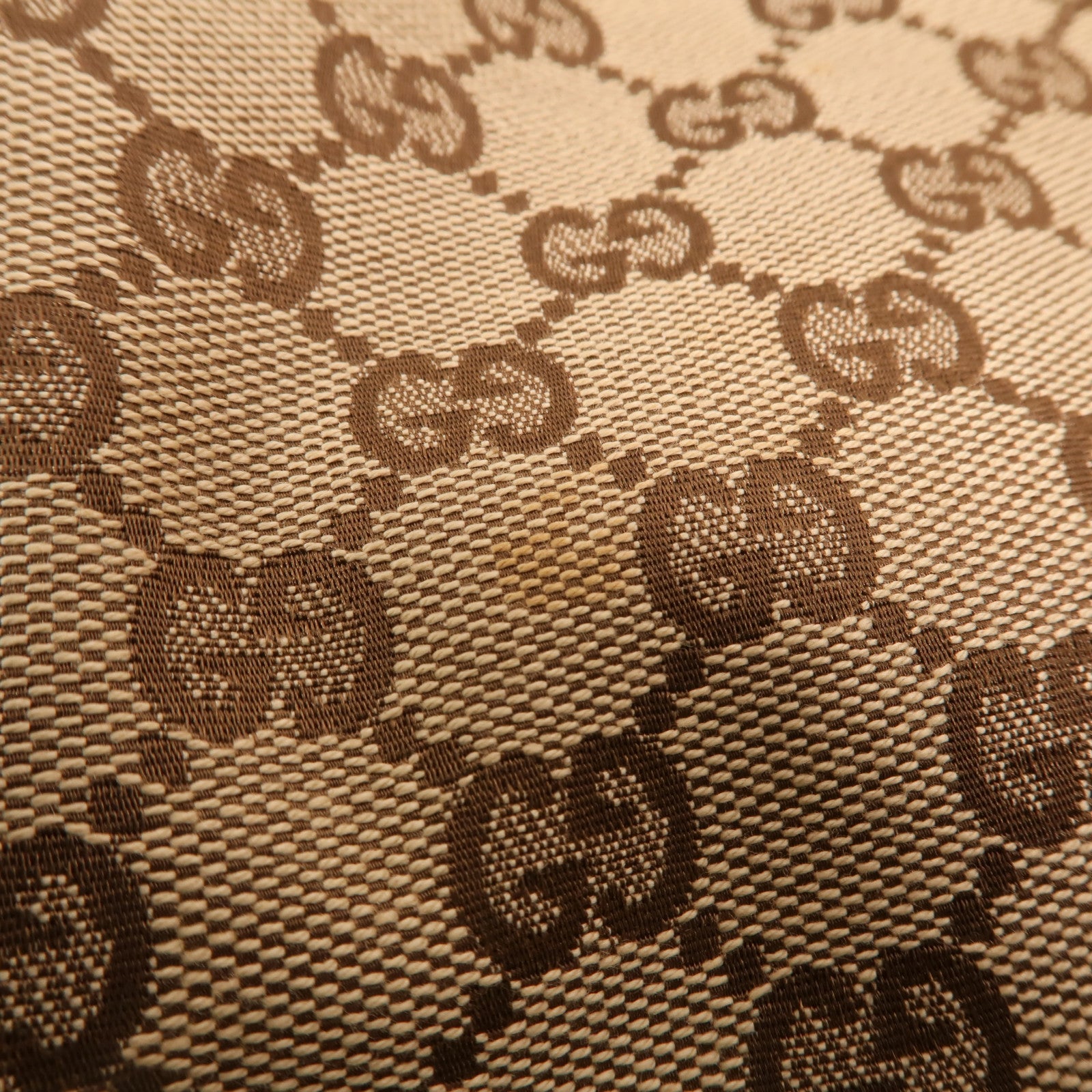 GUCCI 帆布Shoulder Bag金扣肩背袋
