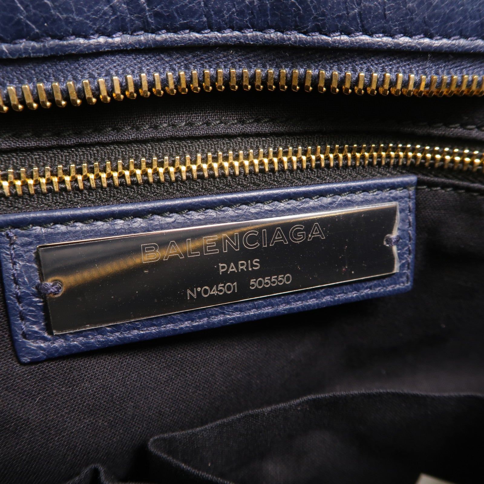 BALENCIAGA 牛皮皮革City手挽肩背兩用袋
