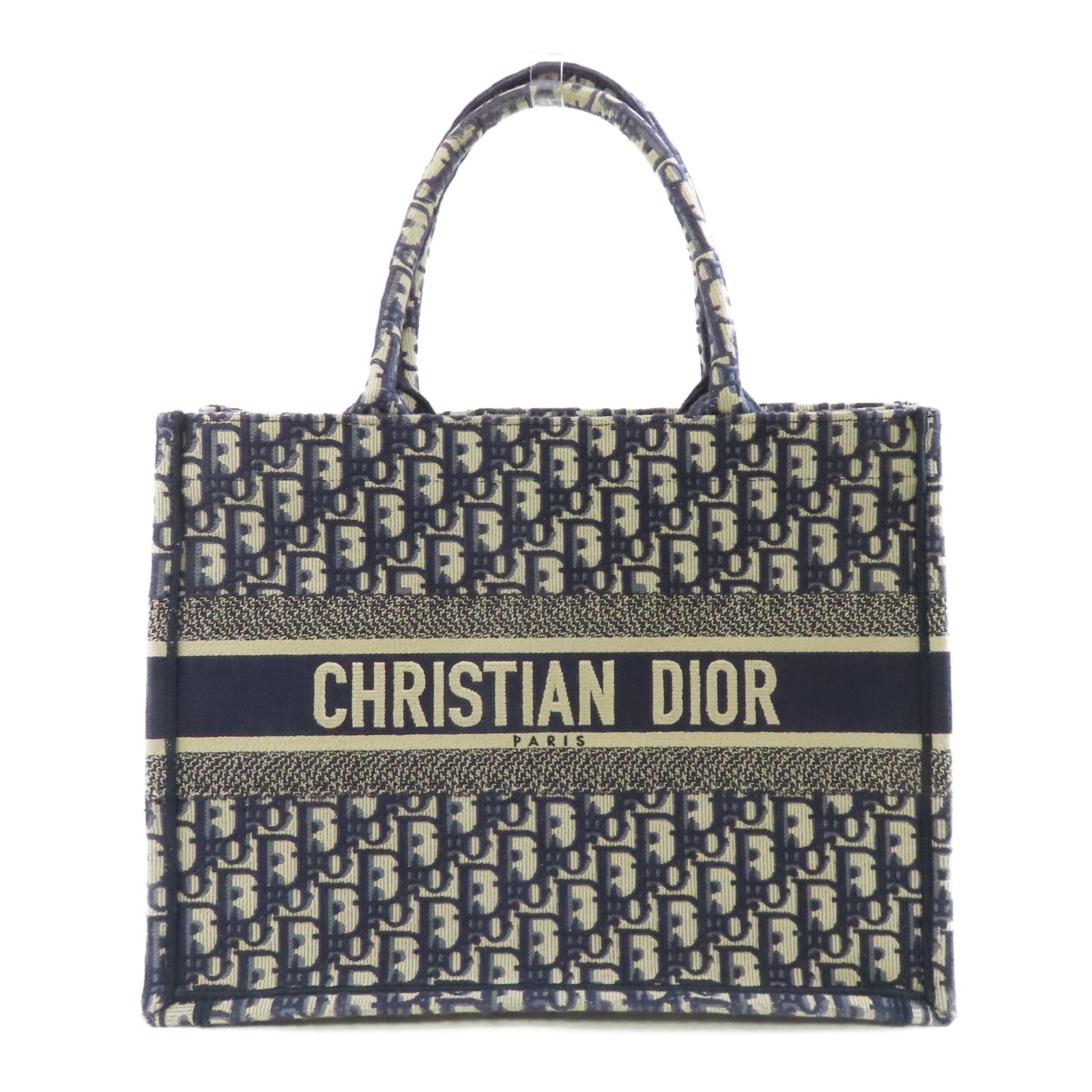 Dior 帆布Book Tote Bag手挽袋藍色