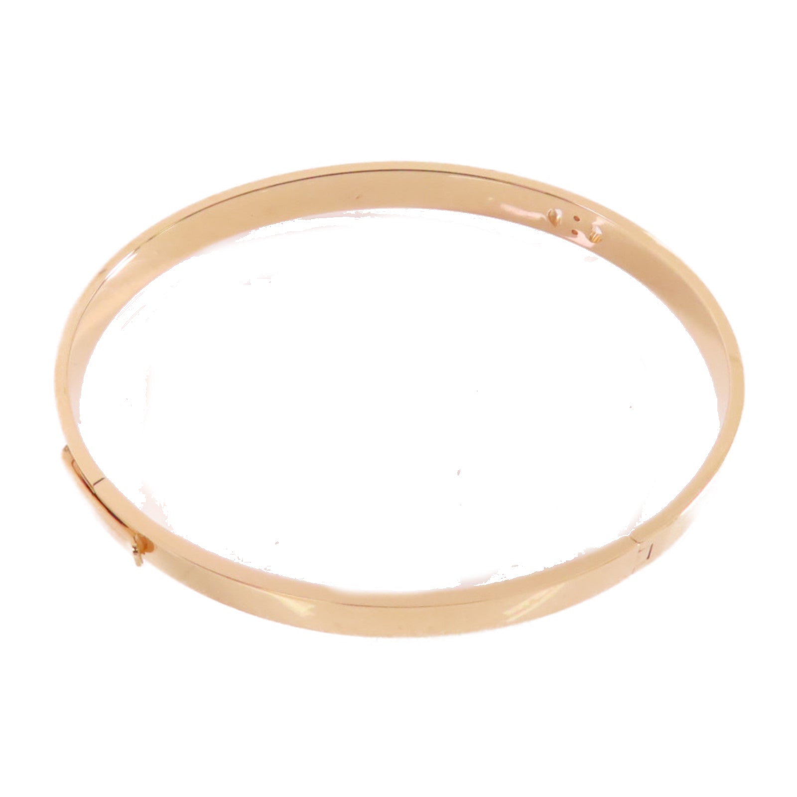 HERMES 18K玫瑰金H D'ANCRE Diamond Bracelet 0.07ct鑽石手鏈