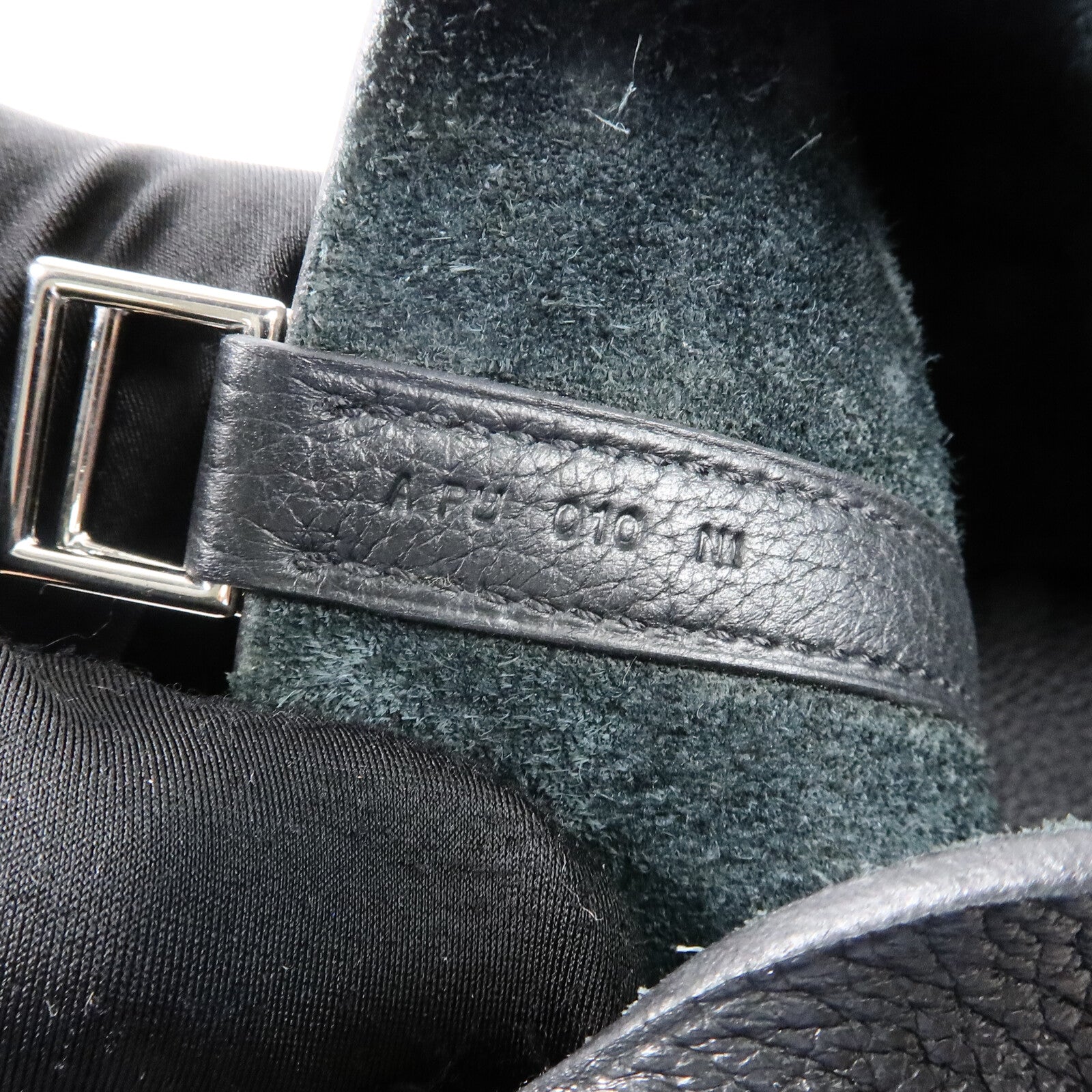 HERMES Clemence皮革 Picotin MM手挽袋Noir