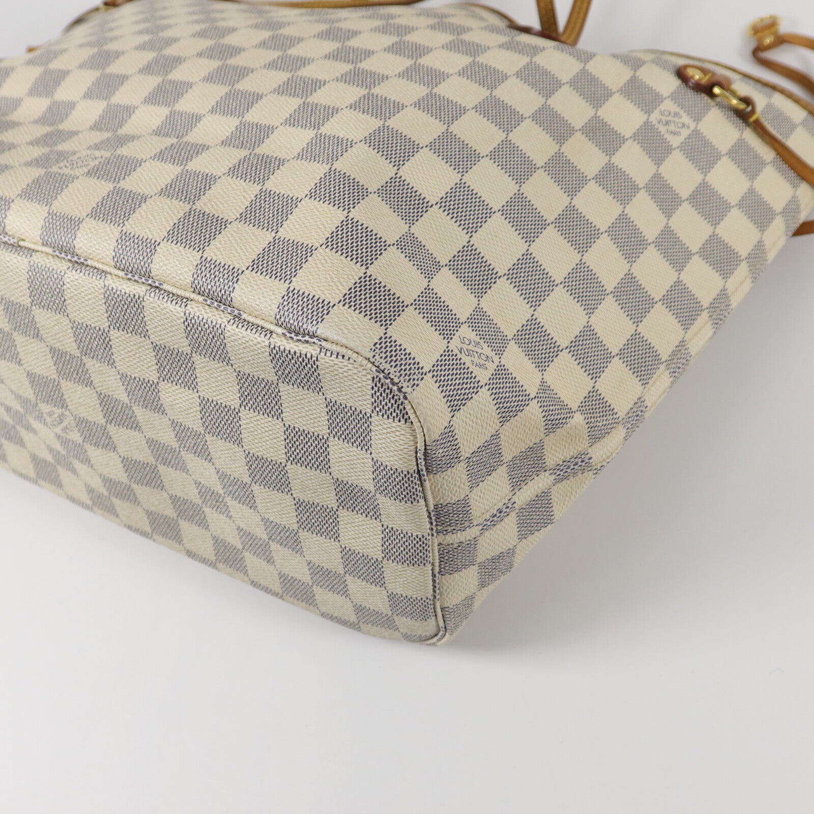 LOUIS VUITTON Damier Neverfull MM手挽袋