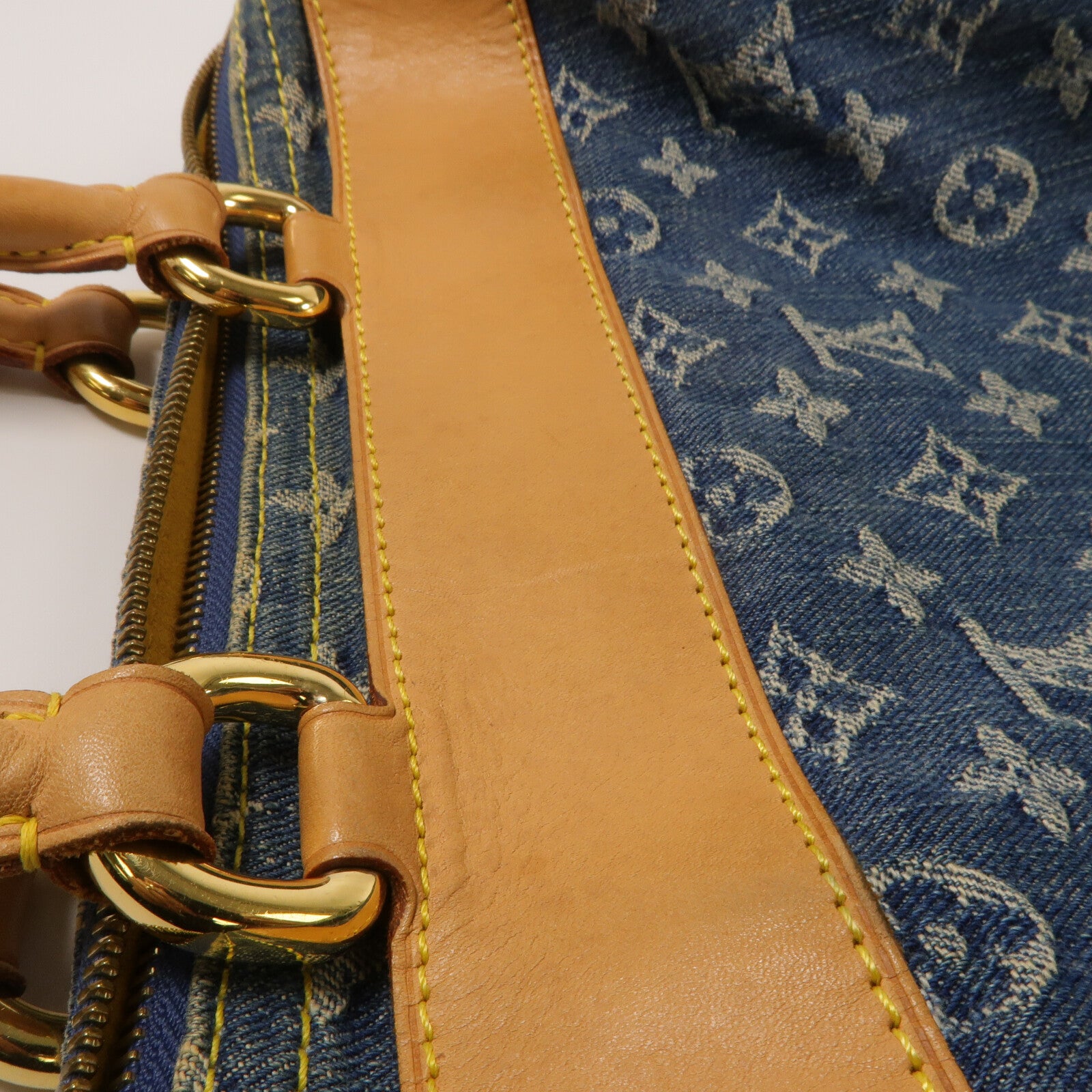 LOUIS VUITTON Monogram Denim Neo Speedy手挽袋