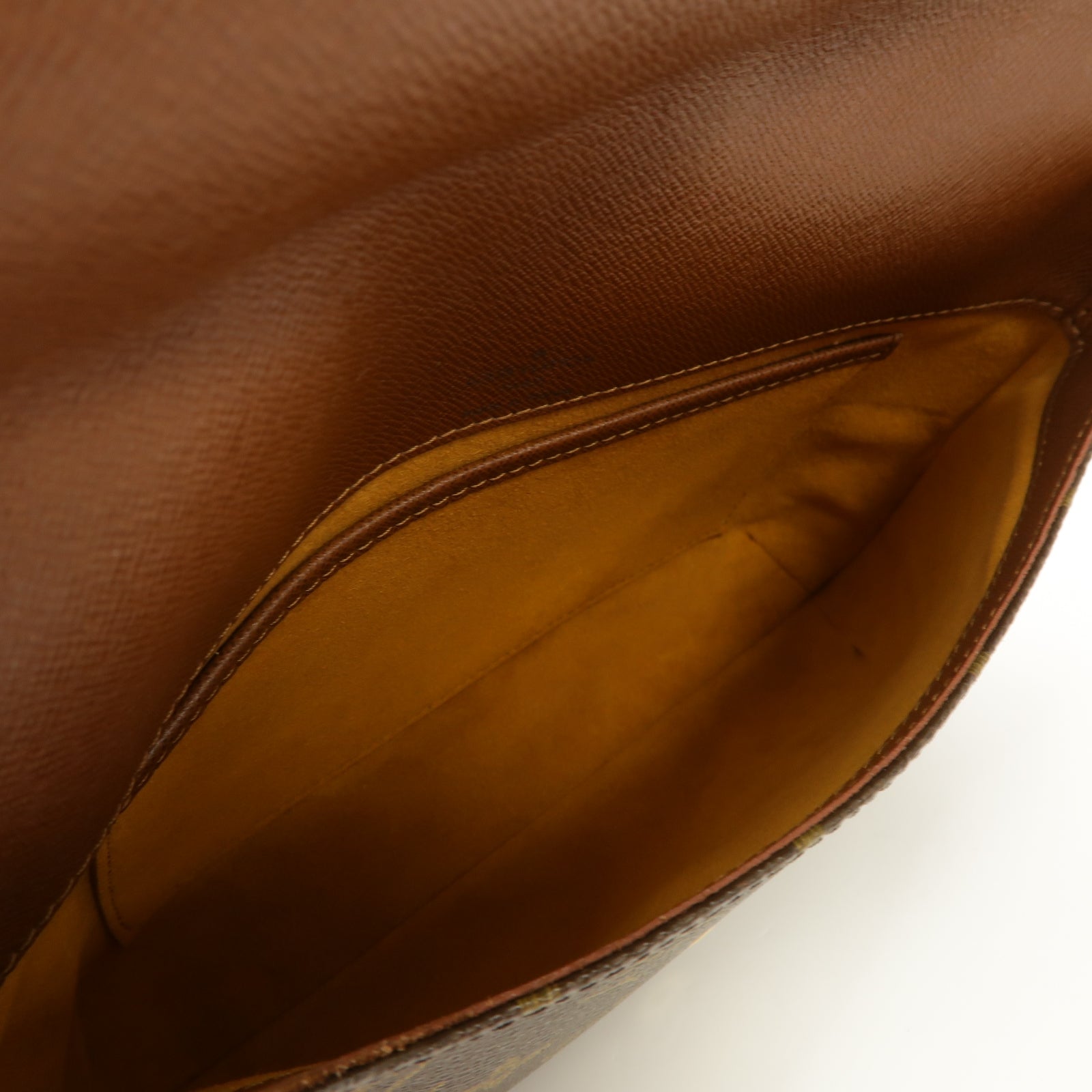 LOUIS VUITTON Monogram Musette Tango金扣肩背袋啡色