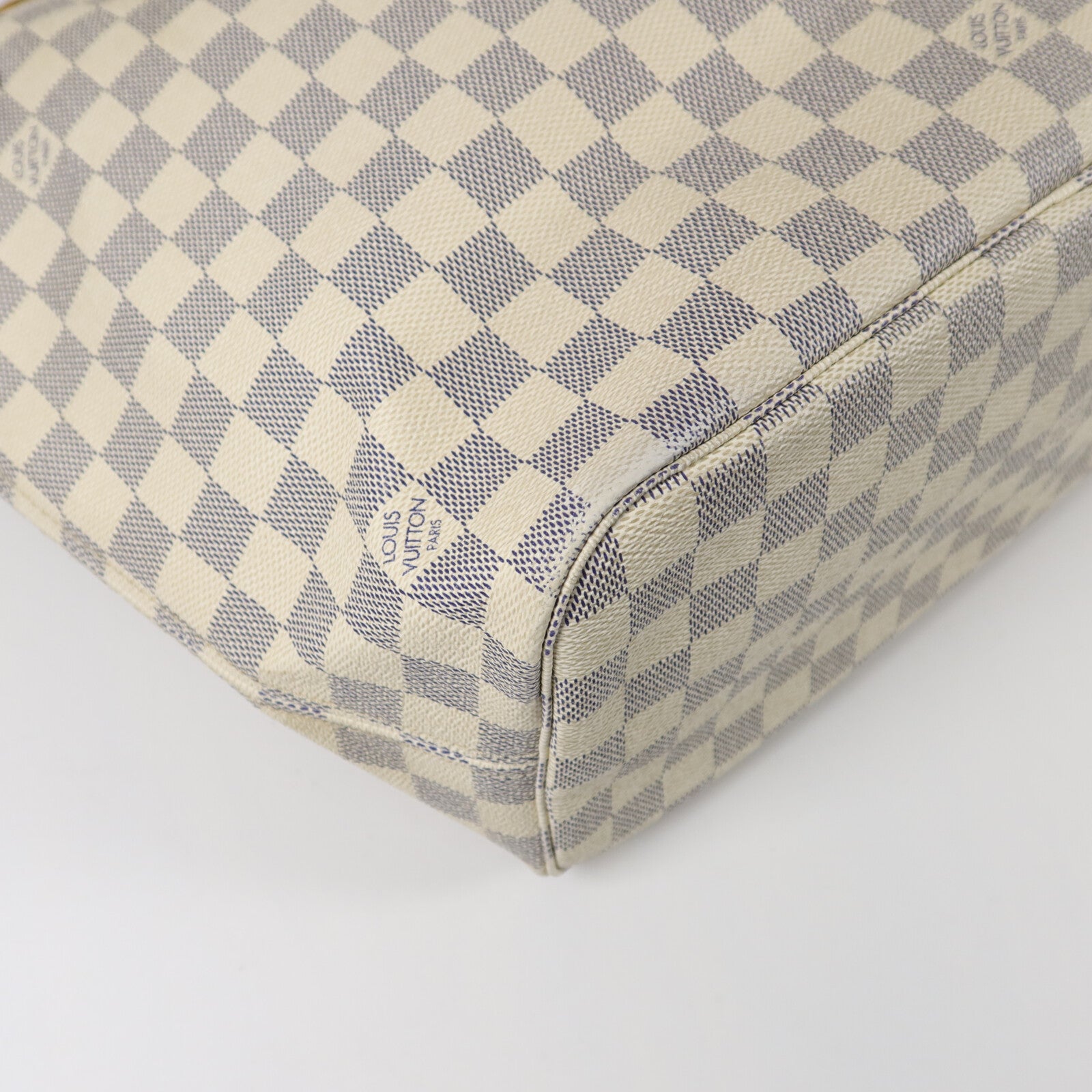 LOUIS VUITTON Damier Neverfull MM手挽袋
