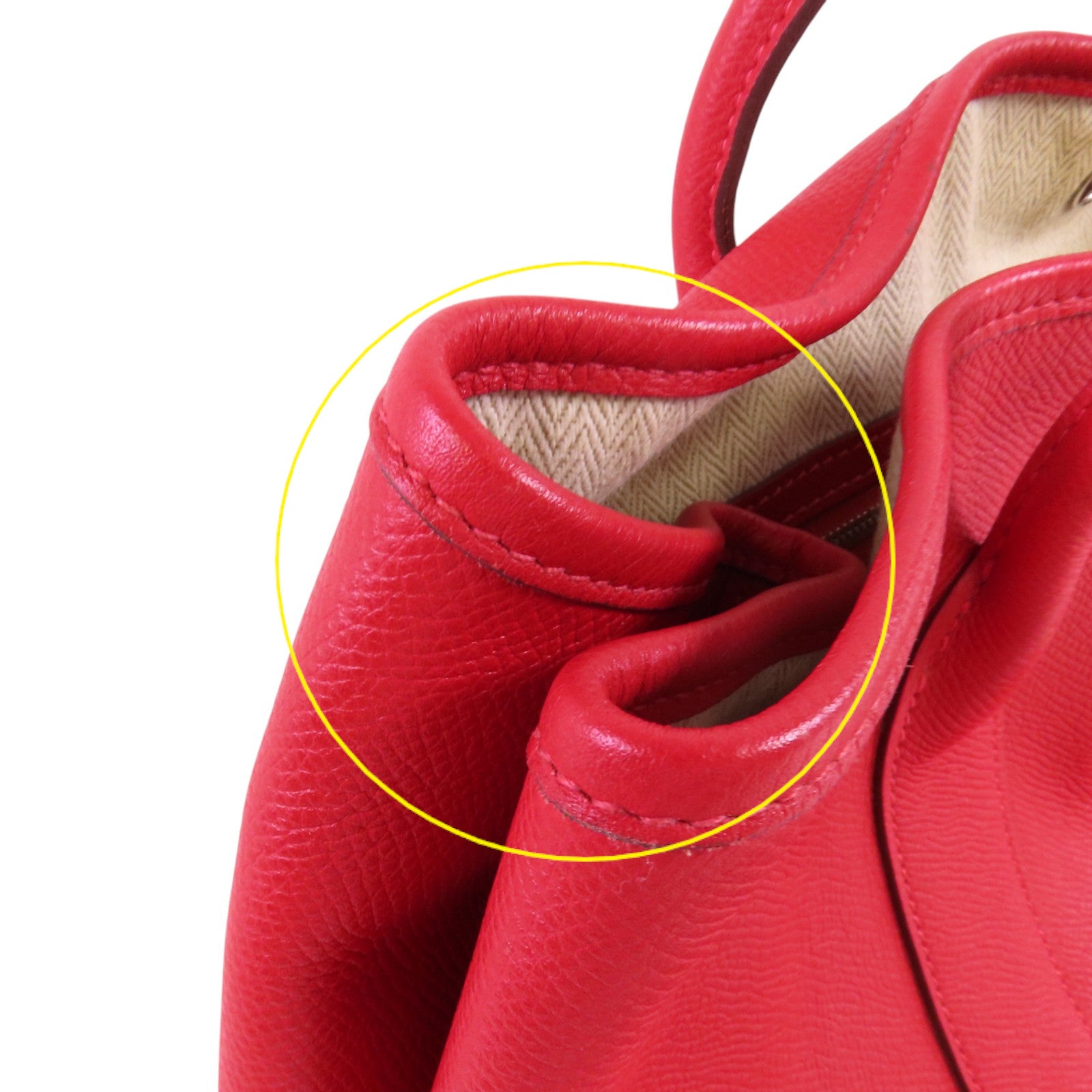 HERMES Epsom皮革Garden Party PM銀扣手挽袋