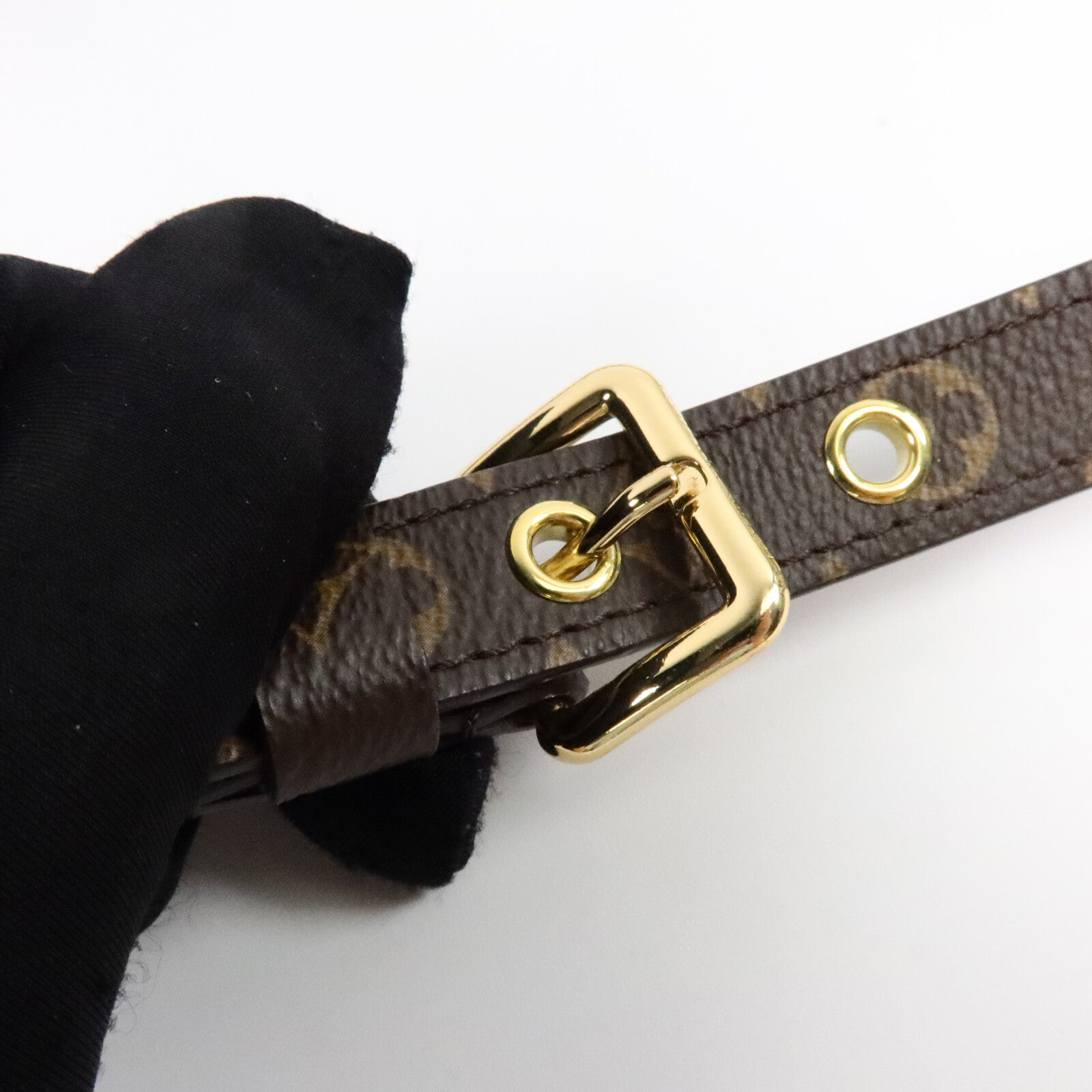 LOUIS VUITTON Monogram Sac Plat PM手挽肩背兩用袋