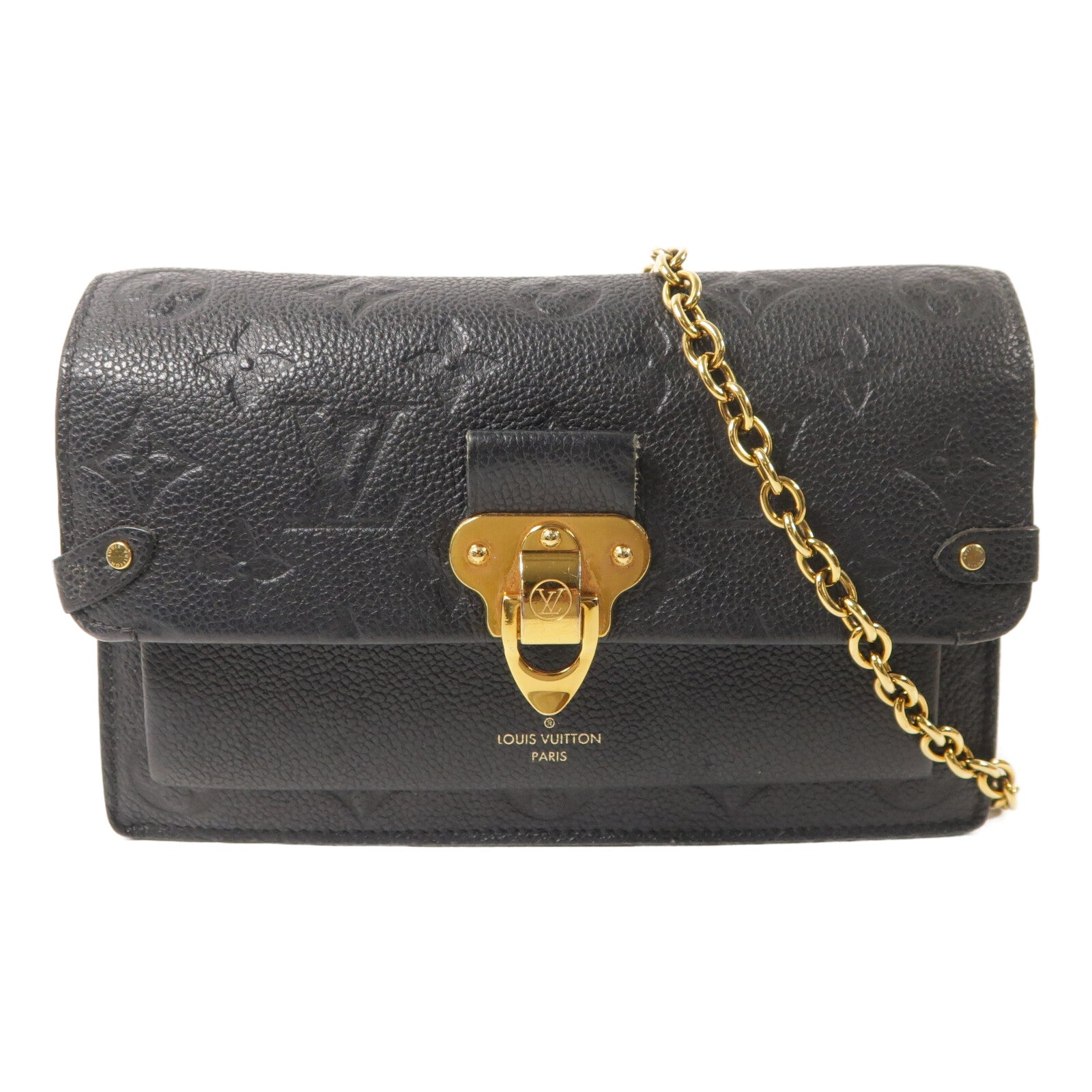 LOUIS VUITTON Monogram Empreinte Vavin 鏈帶肩背袋