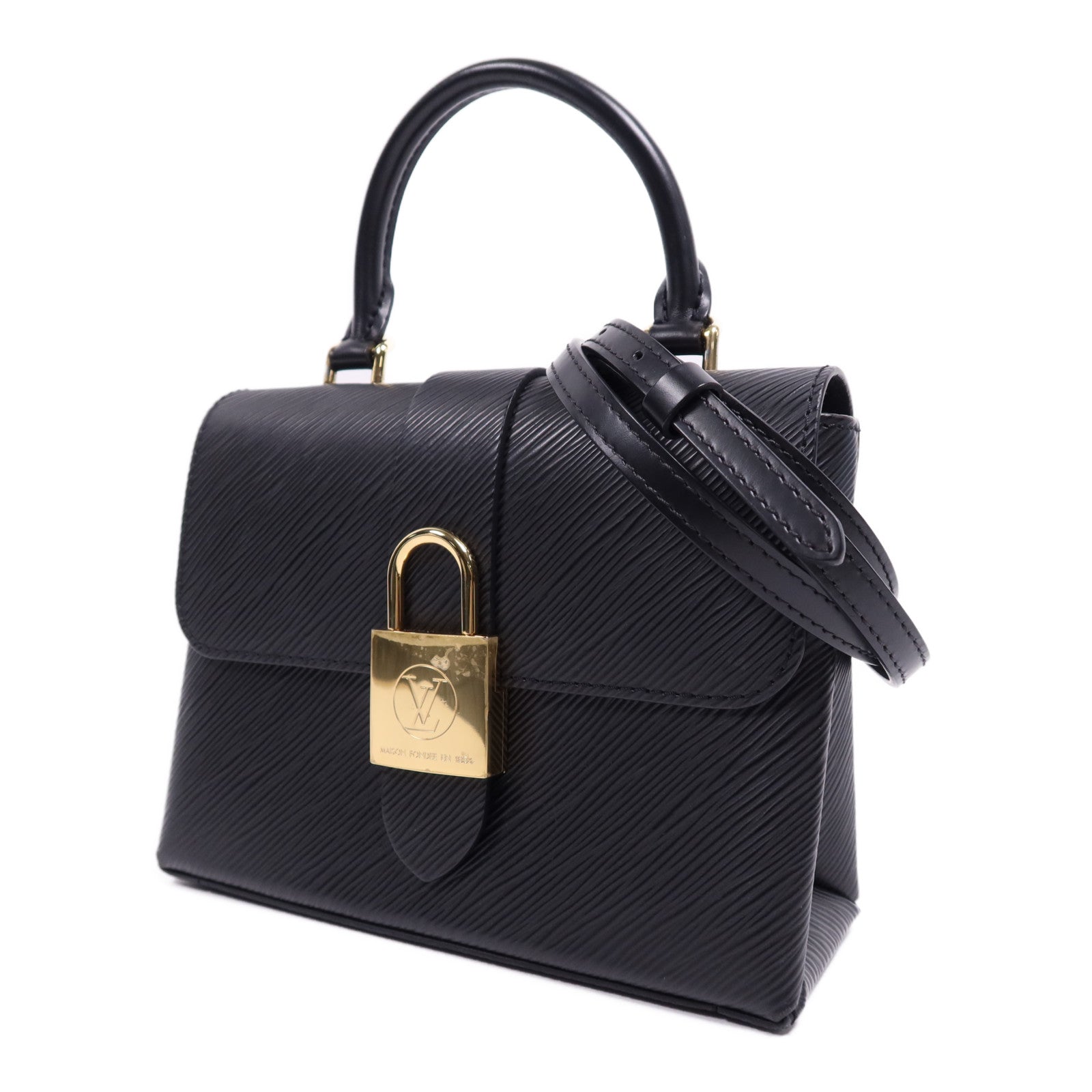 LOUIS VUITTON 【激減優惠】Epi Locky BB金扣手挽肩背兩用袋