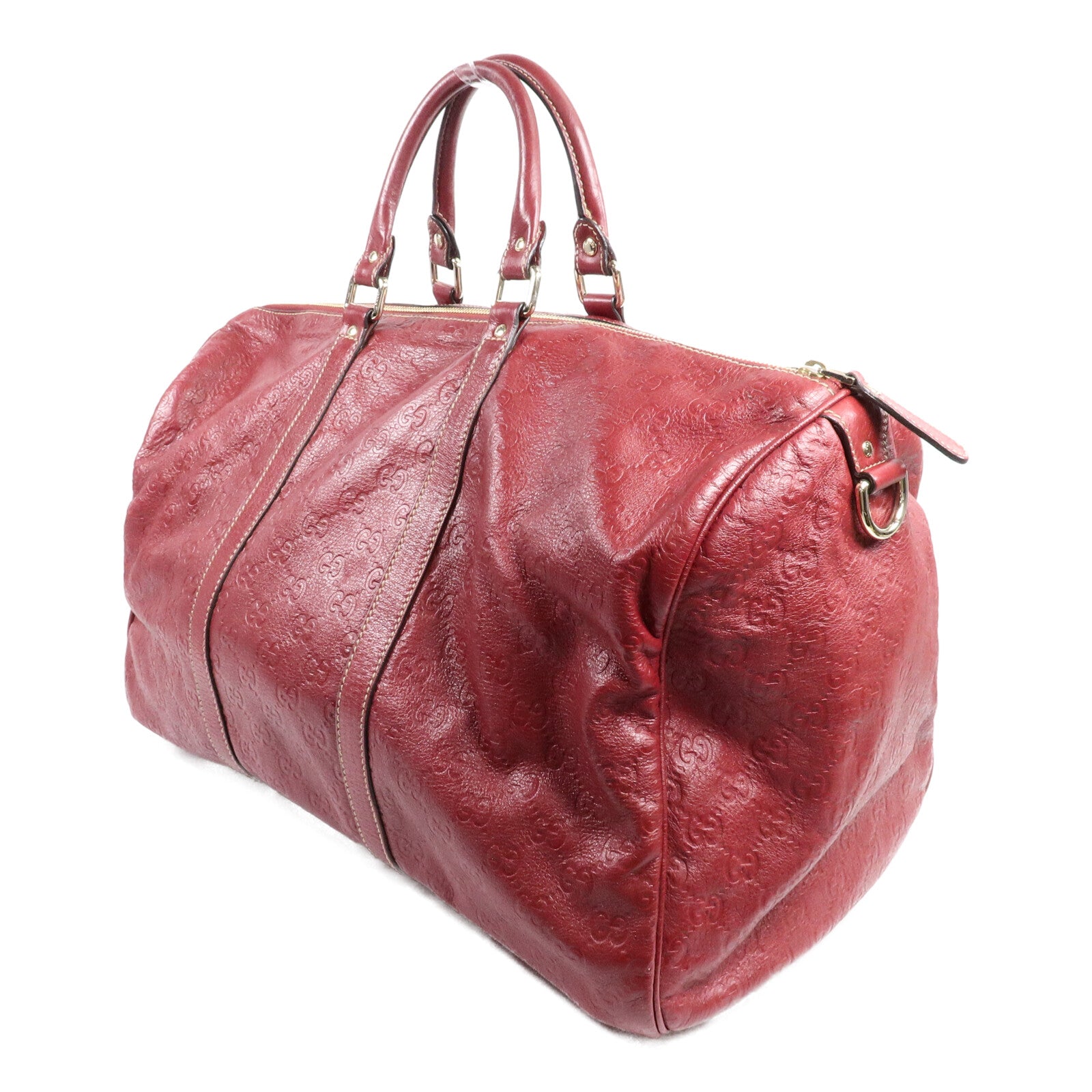 GUCCI 牛皮皮革Boston Bag手挽袋
