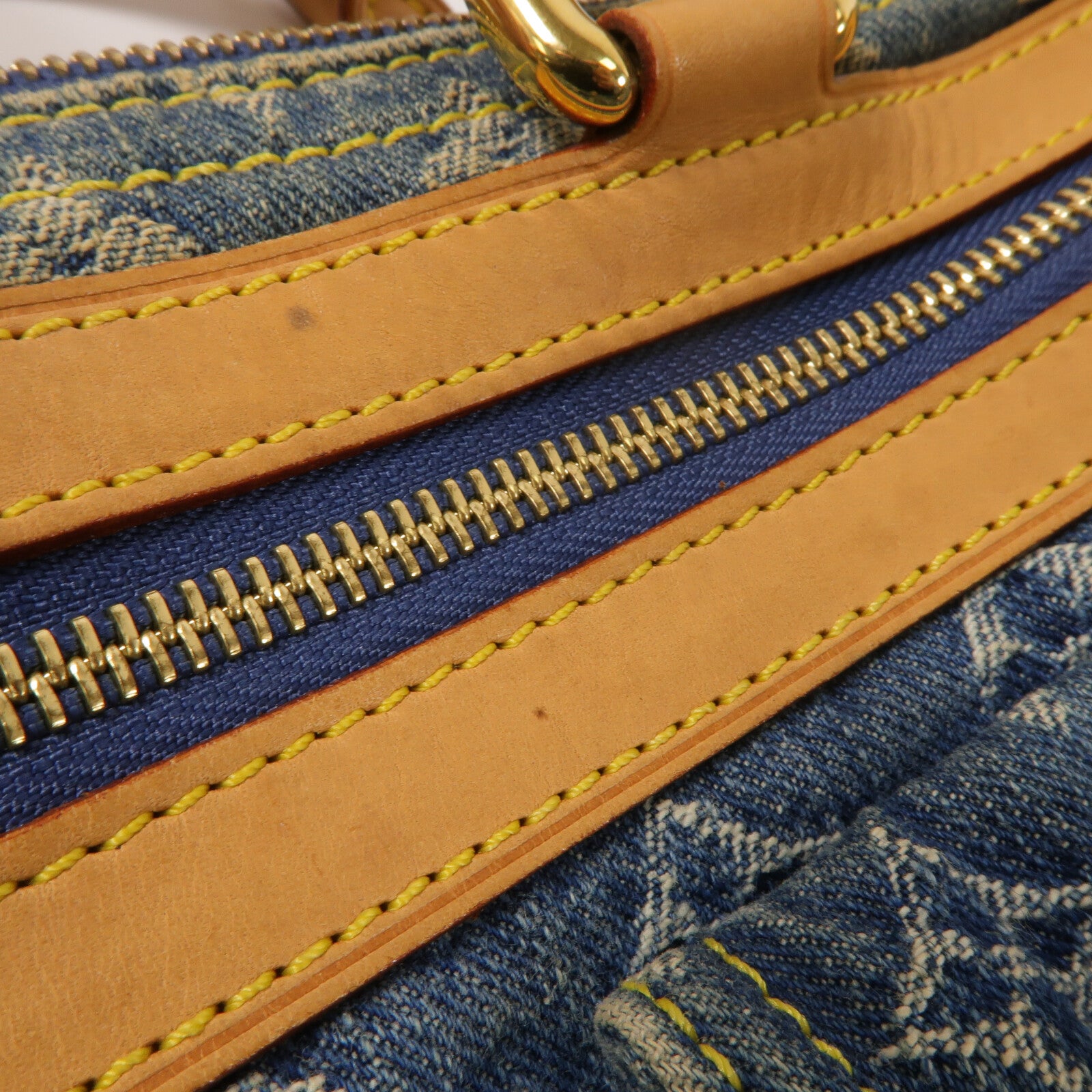 LOUIS VUITTON Monogram Denim Neo Speedy手挽袋