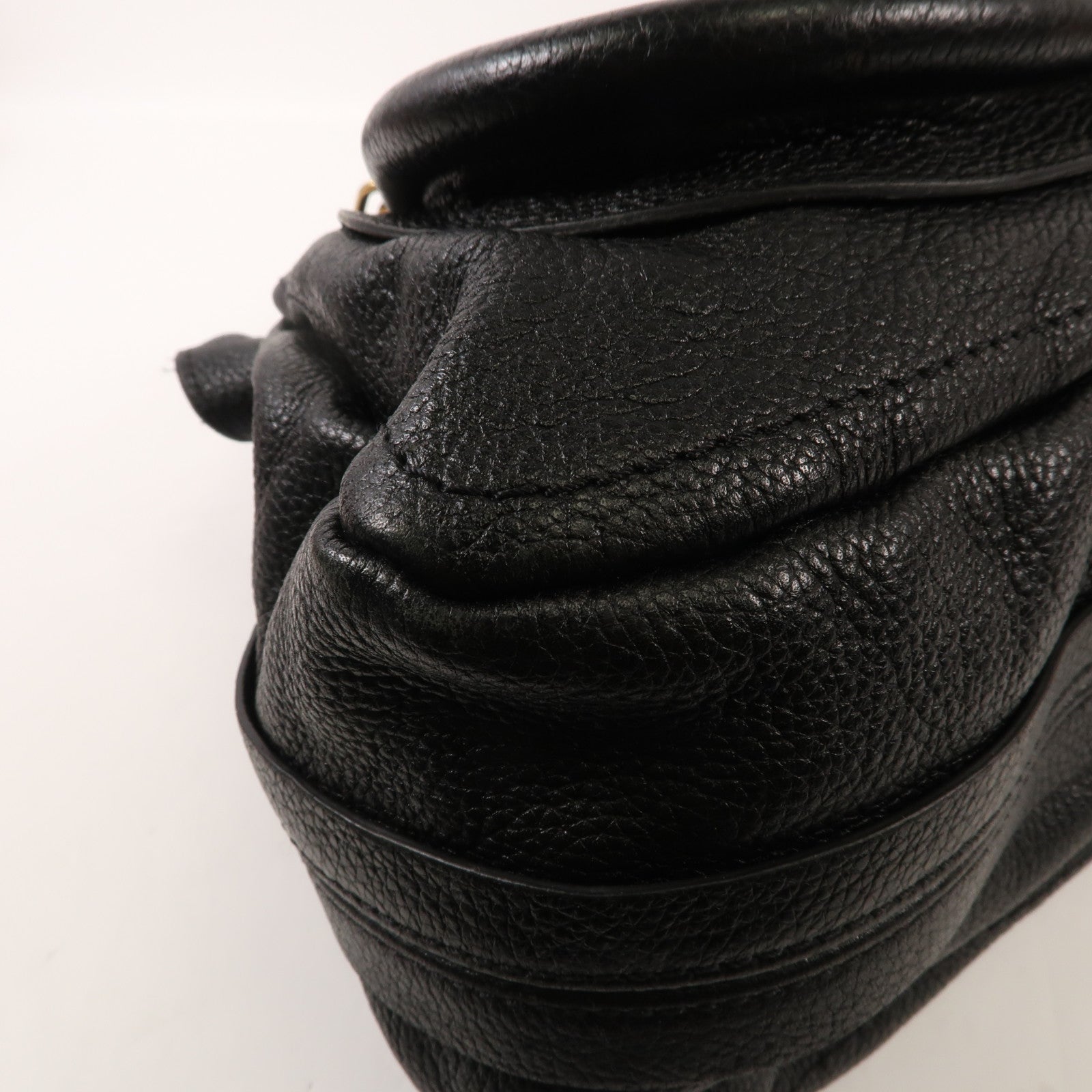 Chloe 牛皮皮革Shoulder Bag金扣手挽肩背兩用袋