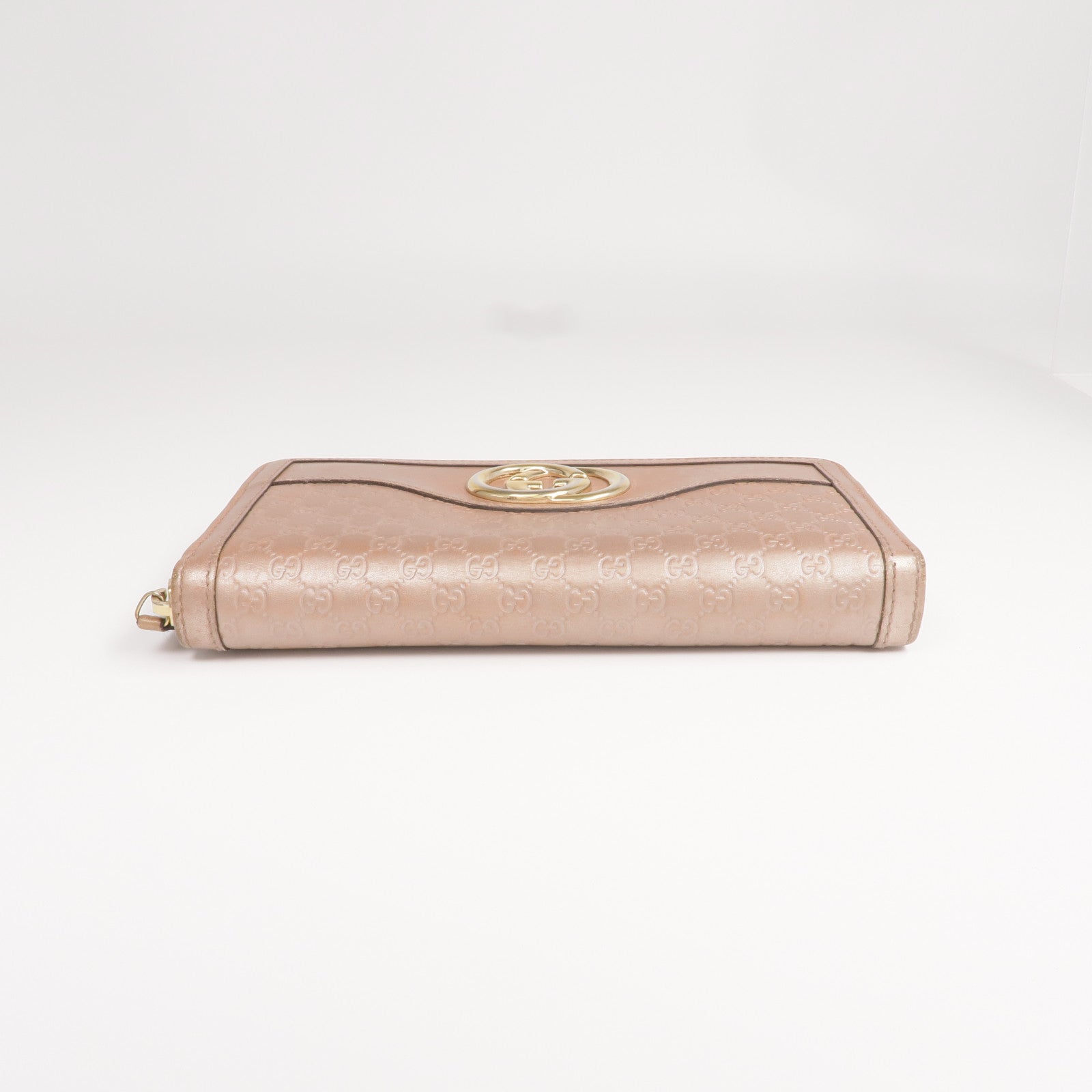 GUCCI 【激減優惠】牛皮皮革Long Wallet金扣長錢包