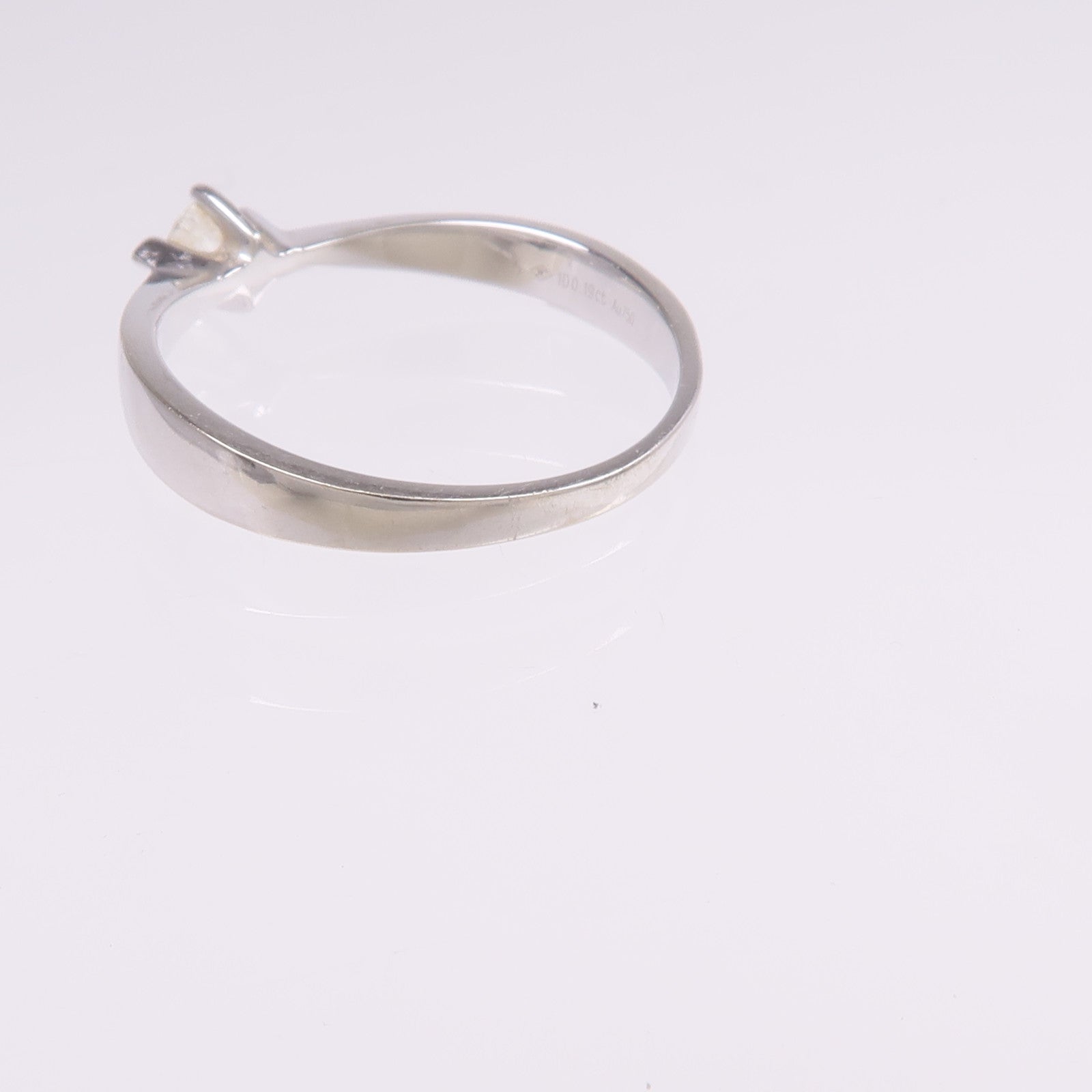 JEWELRY 【激減優惠】18K白金Diamond Ring鑽石戒指US#7